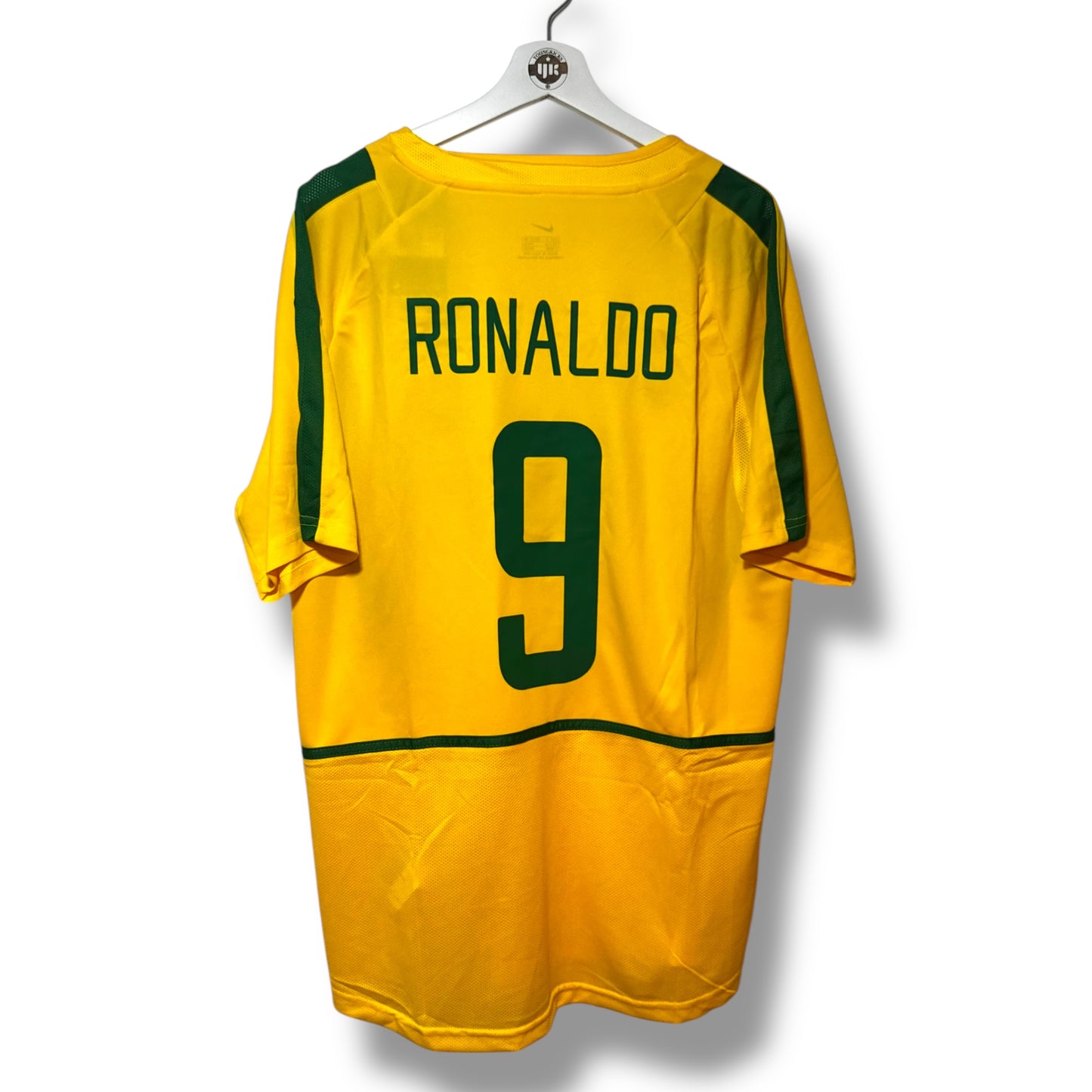 YK Ronaldo Brazil 2002 retro Home Jersey
