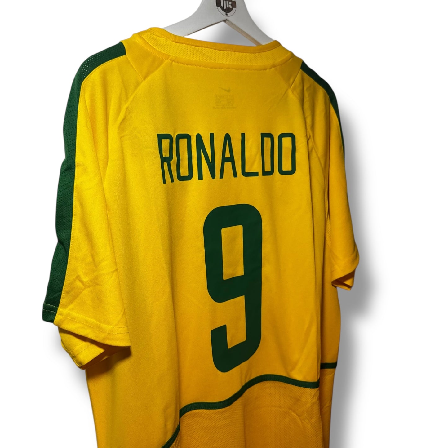 YK Ronaldo Brazil 2002 retro Home Jersey
