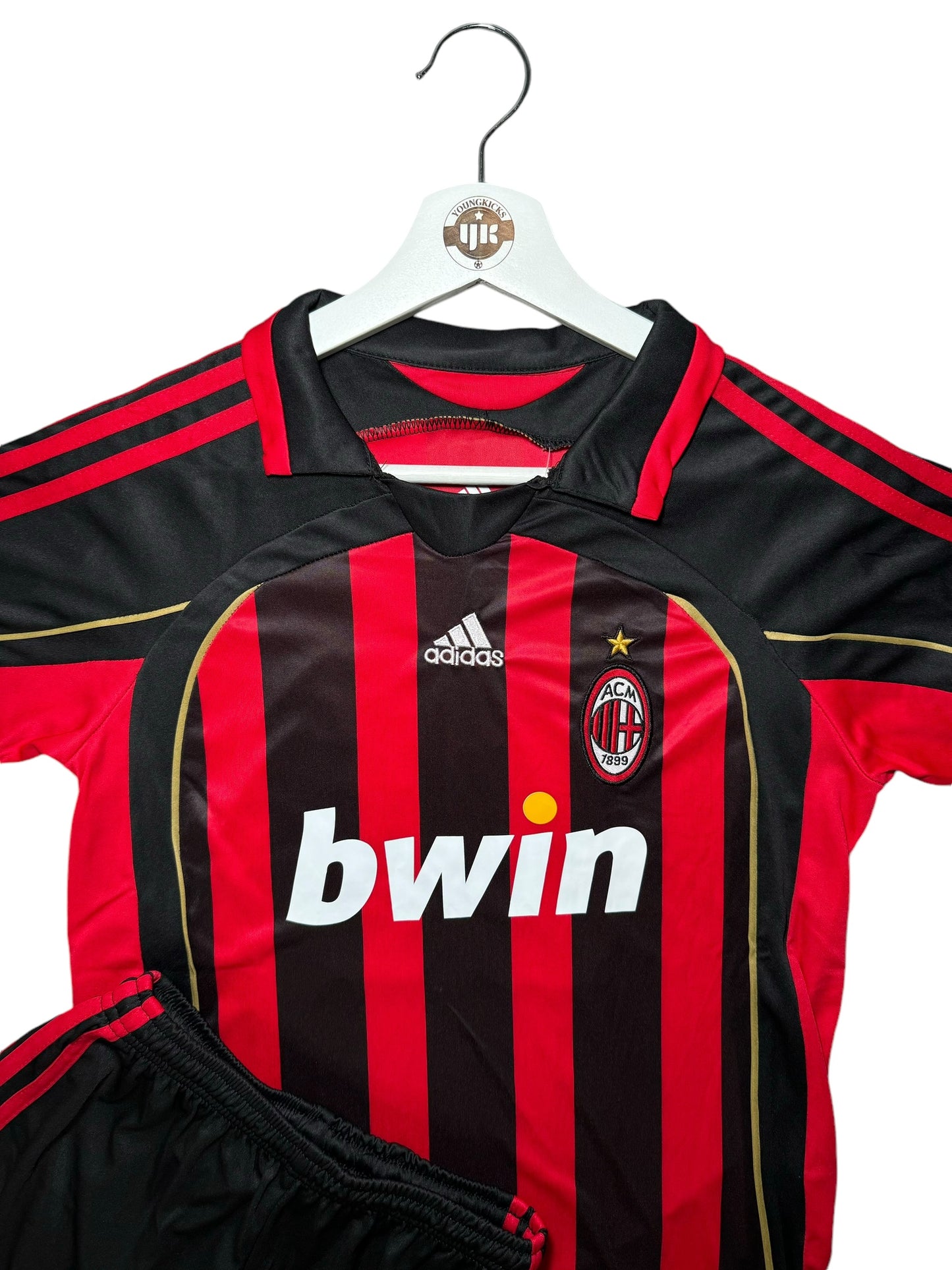 YK Kids Ronaldo AC Milan 2006/07 retro Home kit