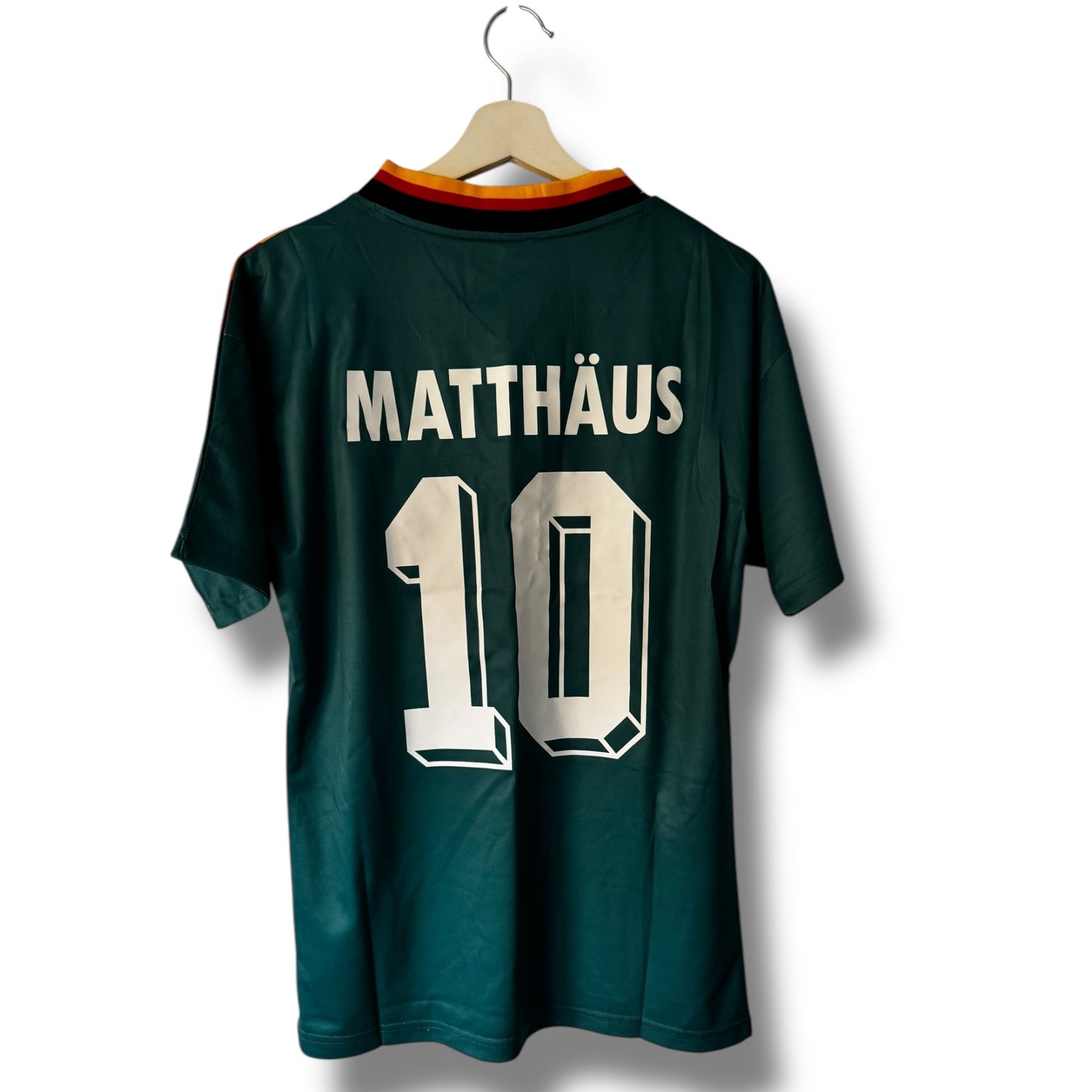 YK Matthaus Germany 1994 retro Away Jersey