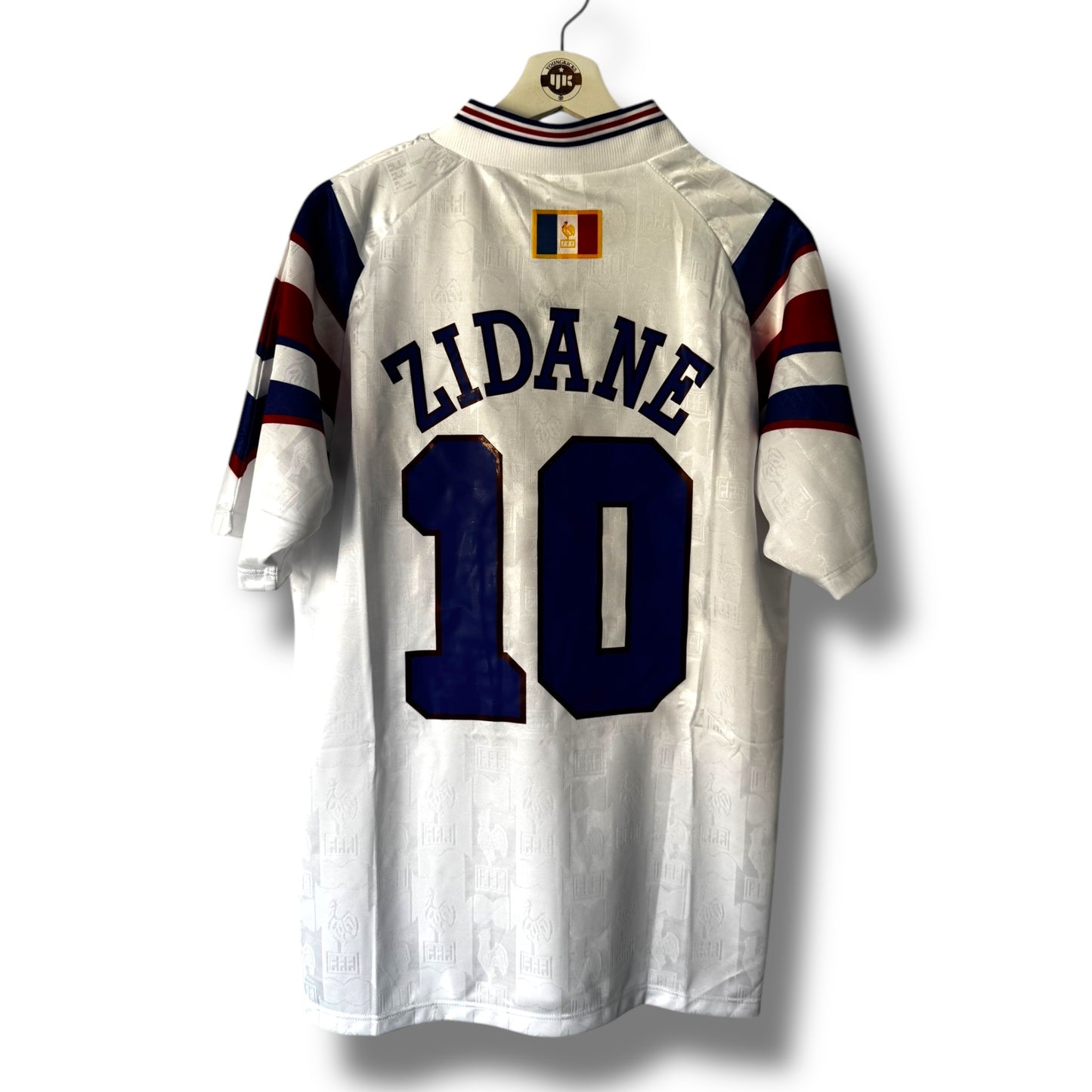 YK Zidane France 1996 retro Away Jersey
