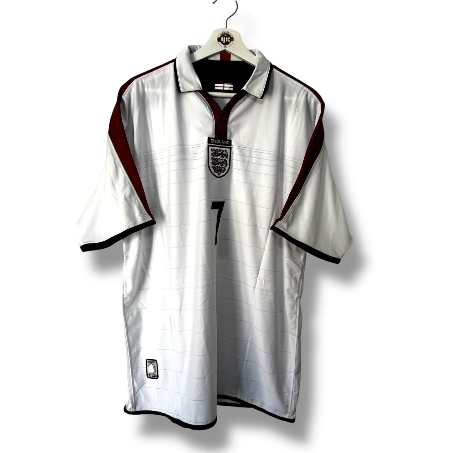 YK Beckham England 2004 retro Home Jersey