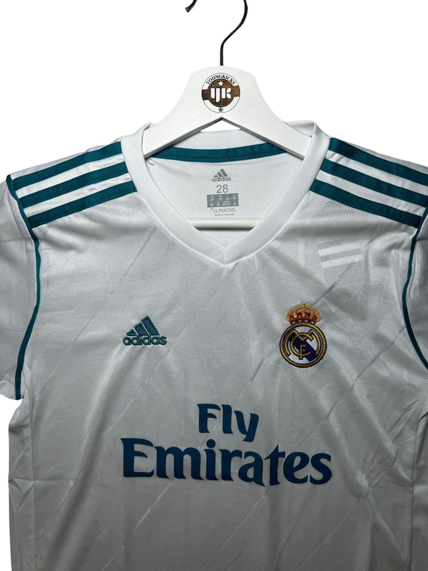 YK Kids Ronaldo Real Madrid 2017/18 retro Home kit