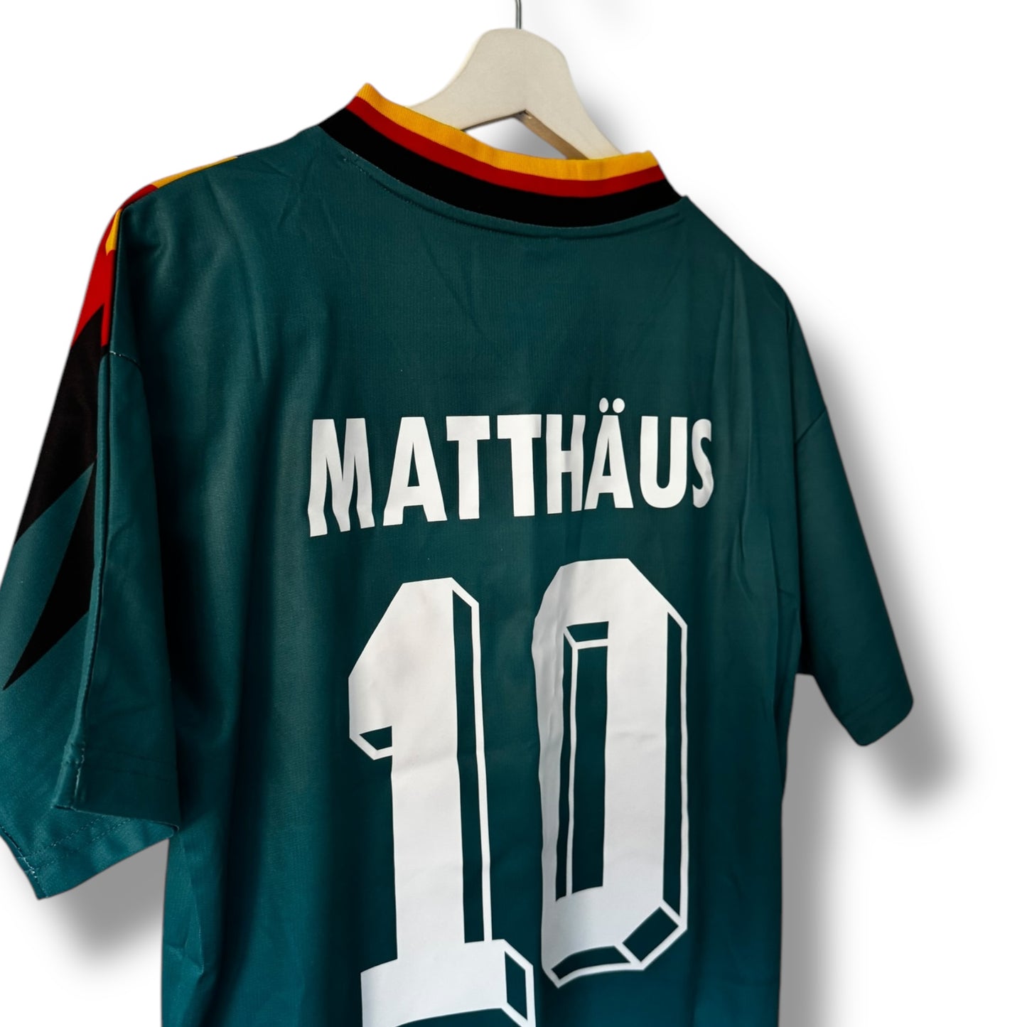 YK Matthaus Germany 1994 retro Away Jersey