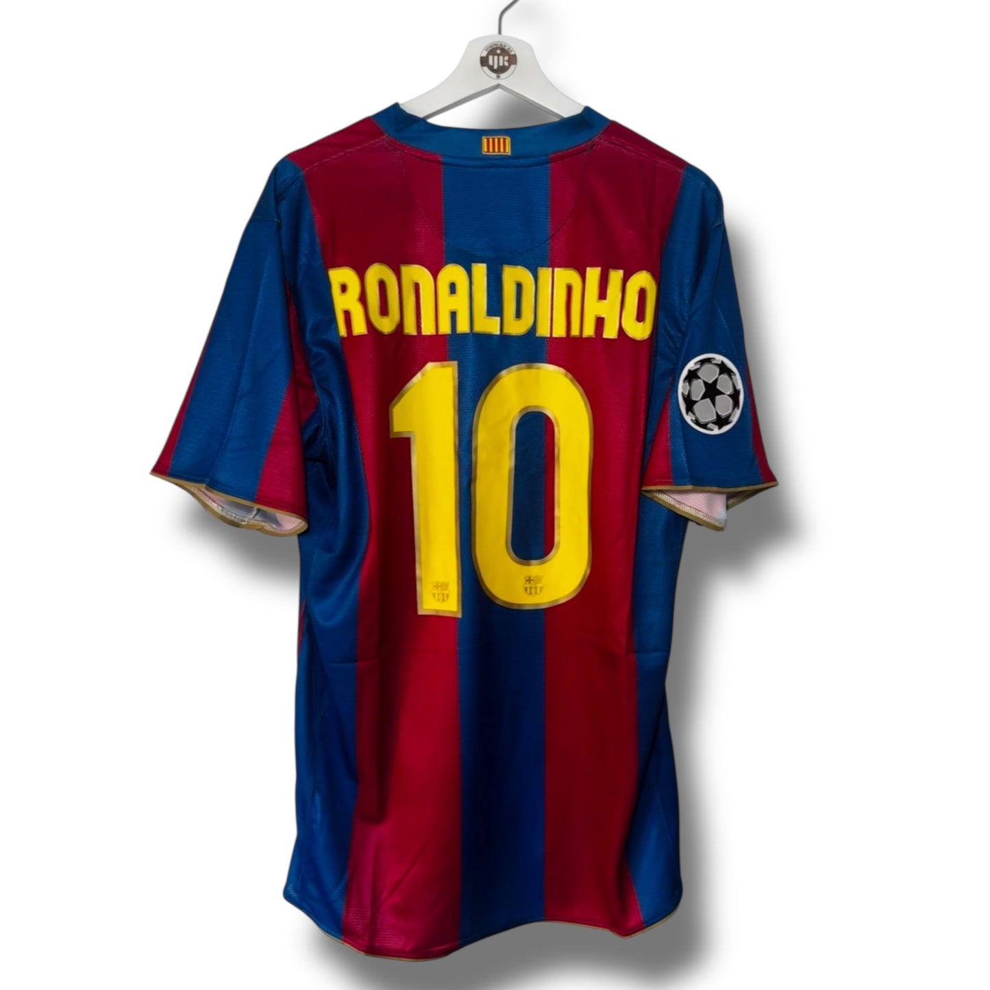 YK Ronaldinho Barcelona 2007/08 retro Home Jersey