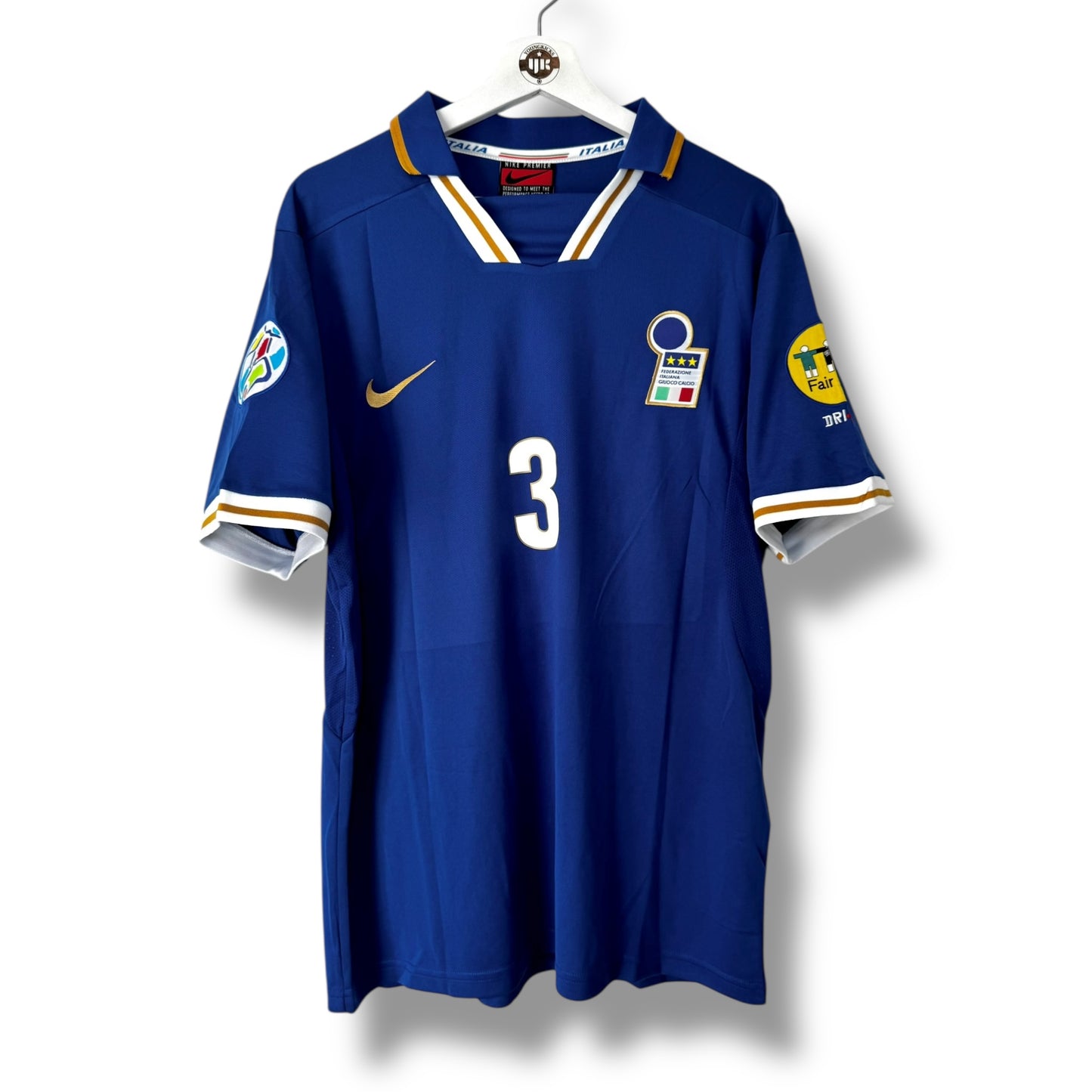 YK Maldini Italy 1996 retro Home Jersey