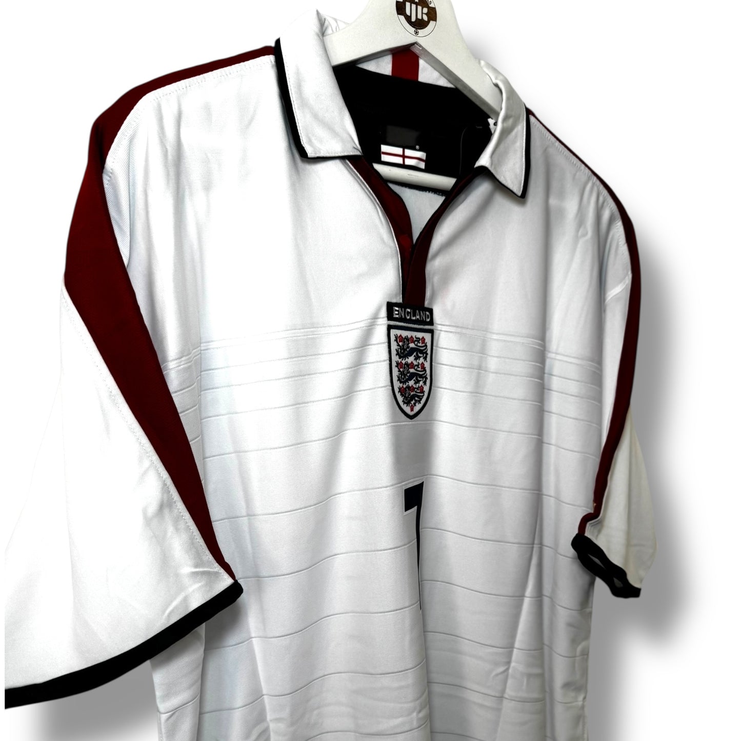 YK Beckham England 2004 retro Home Jersey