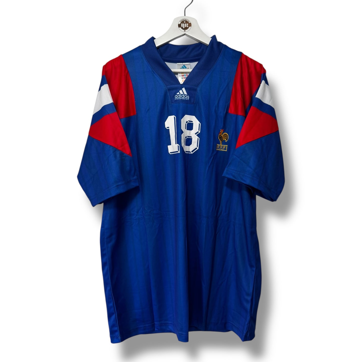 YK Cantona France 1992/94 retro Home Jersey