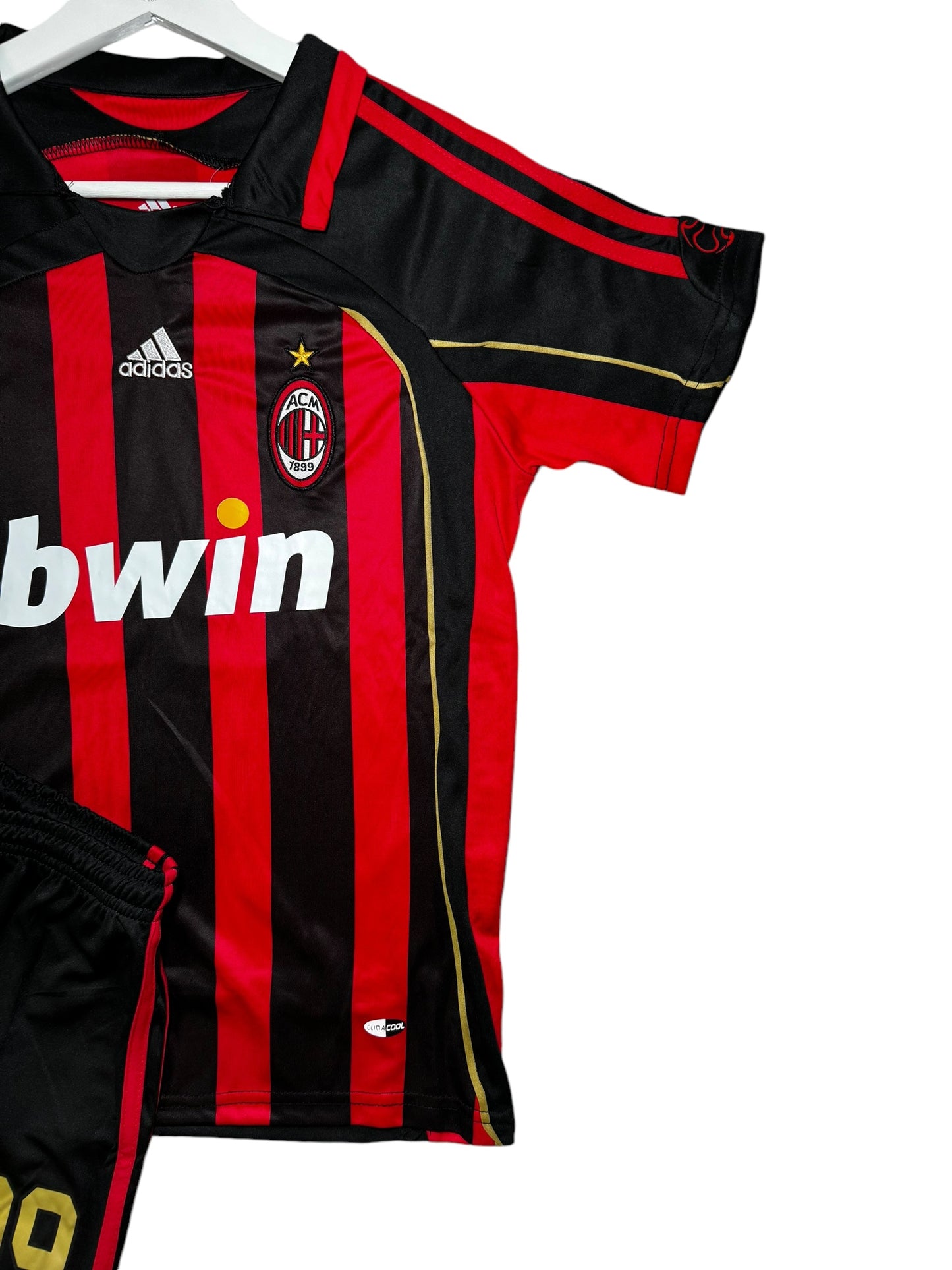 YK Kids Ronaldo AC Milan 2006/07 retro Home kit
