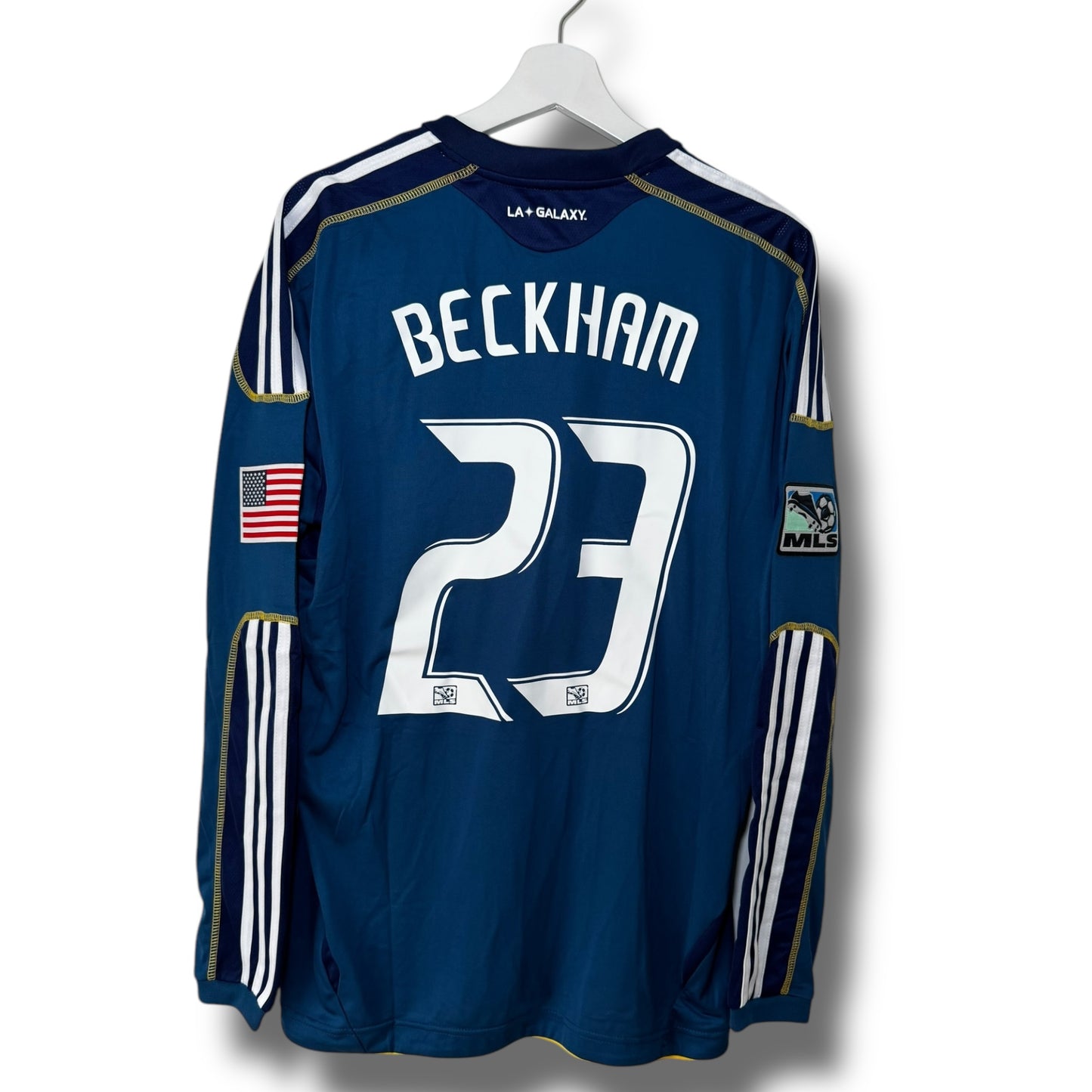 YK Beckham LA Galaxy 2011/12 retro Away Jersey