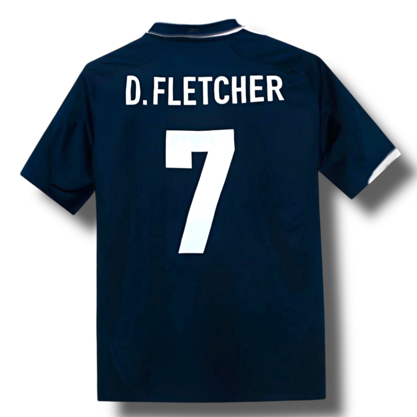 YK Darren Fletcher Scotland 2011/13 retro Home Jersey