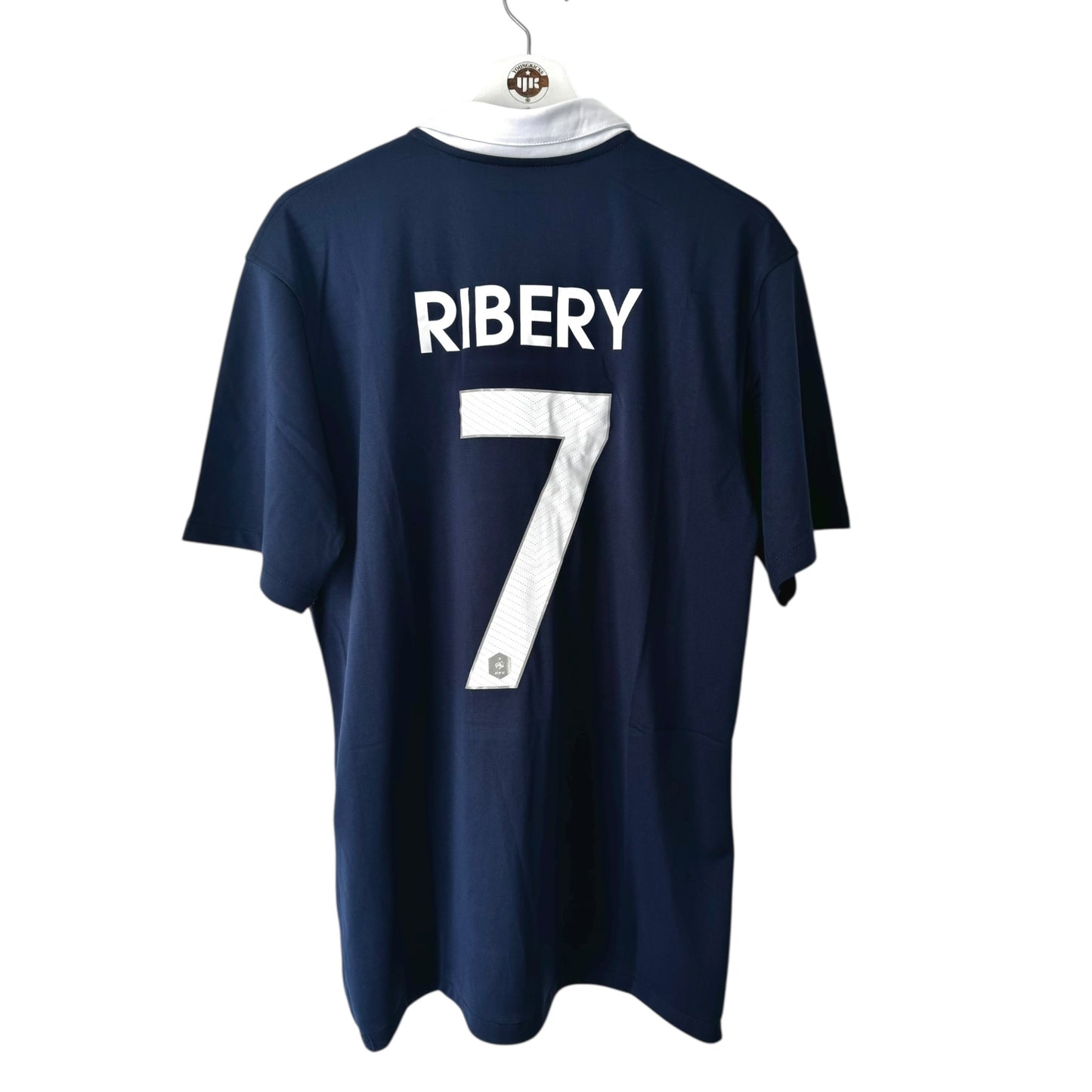 YK Ribery France 2014 retro Home Jersey