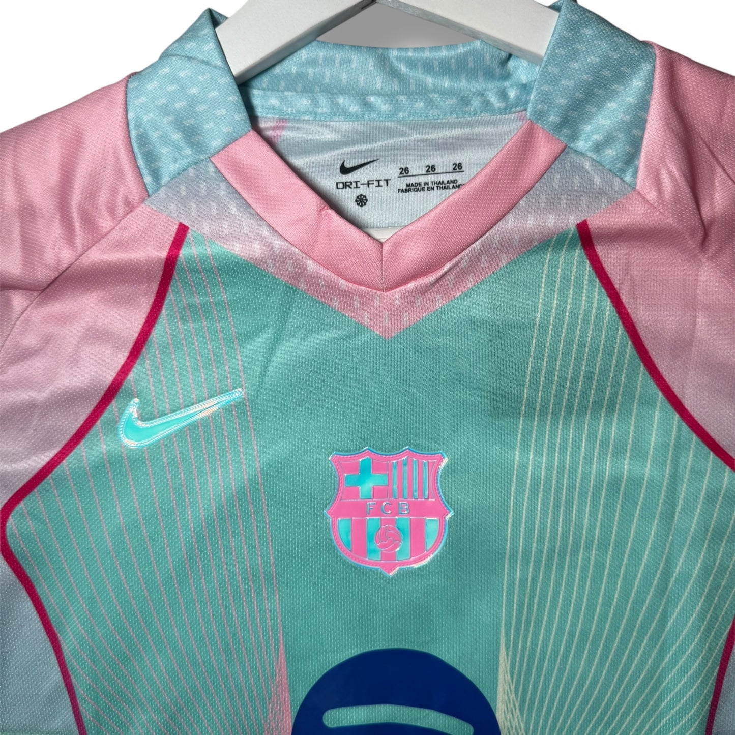 YK Kids Lamine Yamal Barcelona 2025/26 Light Blue Special Edition Kit