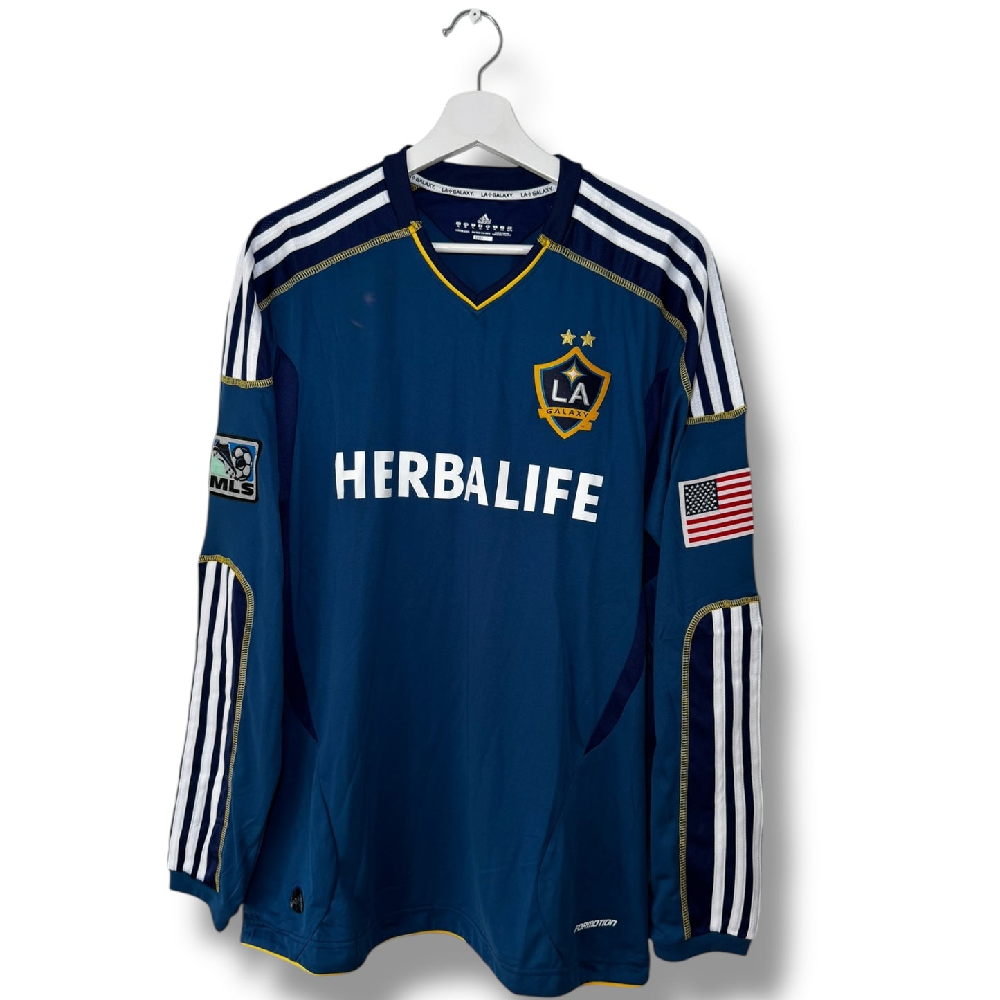 YK Beckham LA Galaxy 2011/12 retro Away Jersey