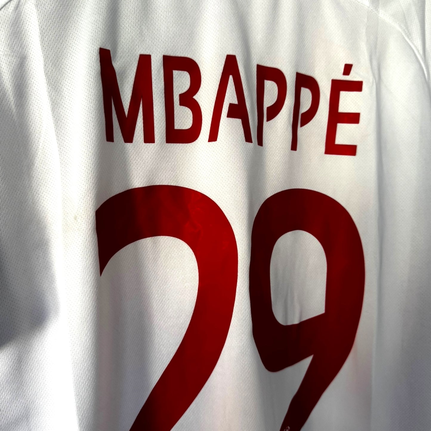 YK Mbappe Monaco 2016/17 retro Home Jersey