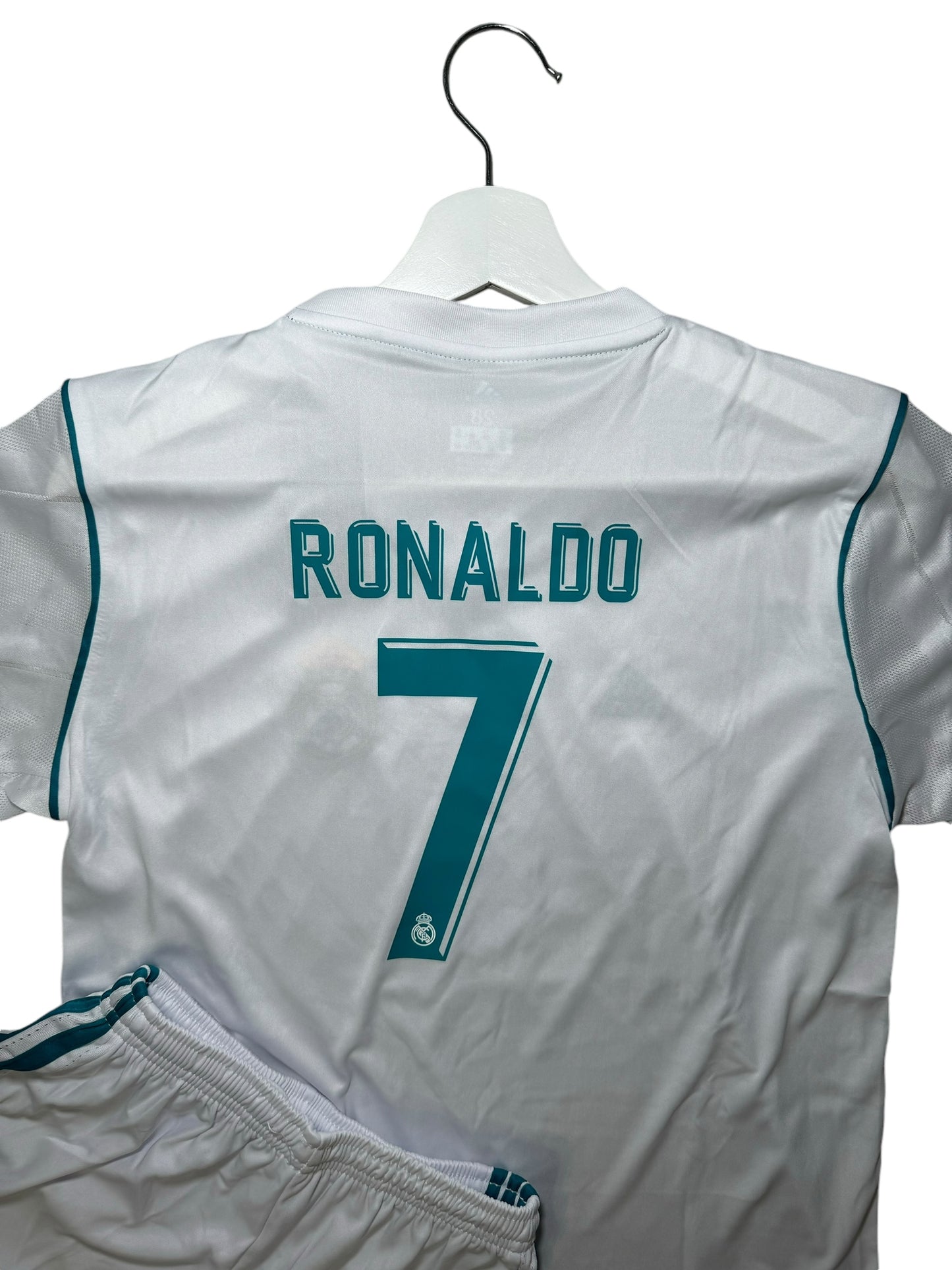 YK Kids Ronaldo Real Madrid 2017/18 retro Home kit
