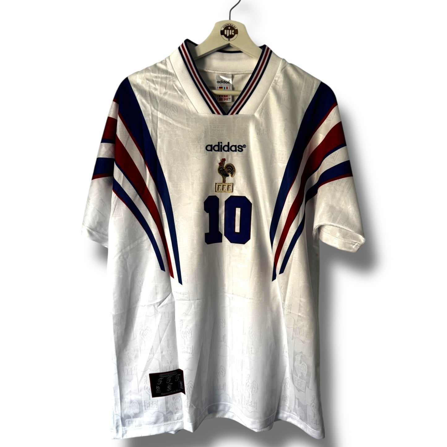YK Zidane France 1996 retro Away Jersey