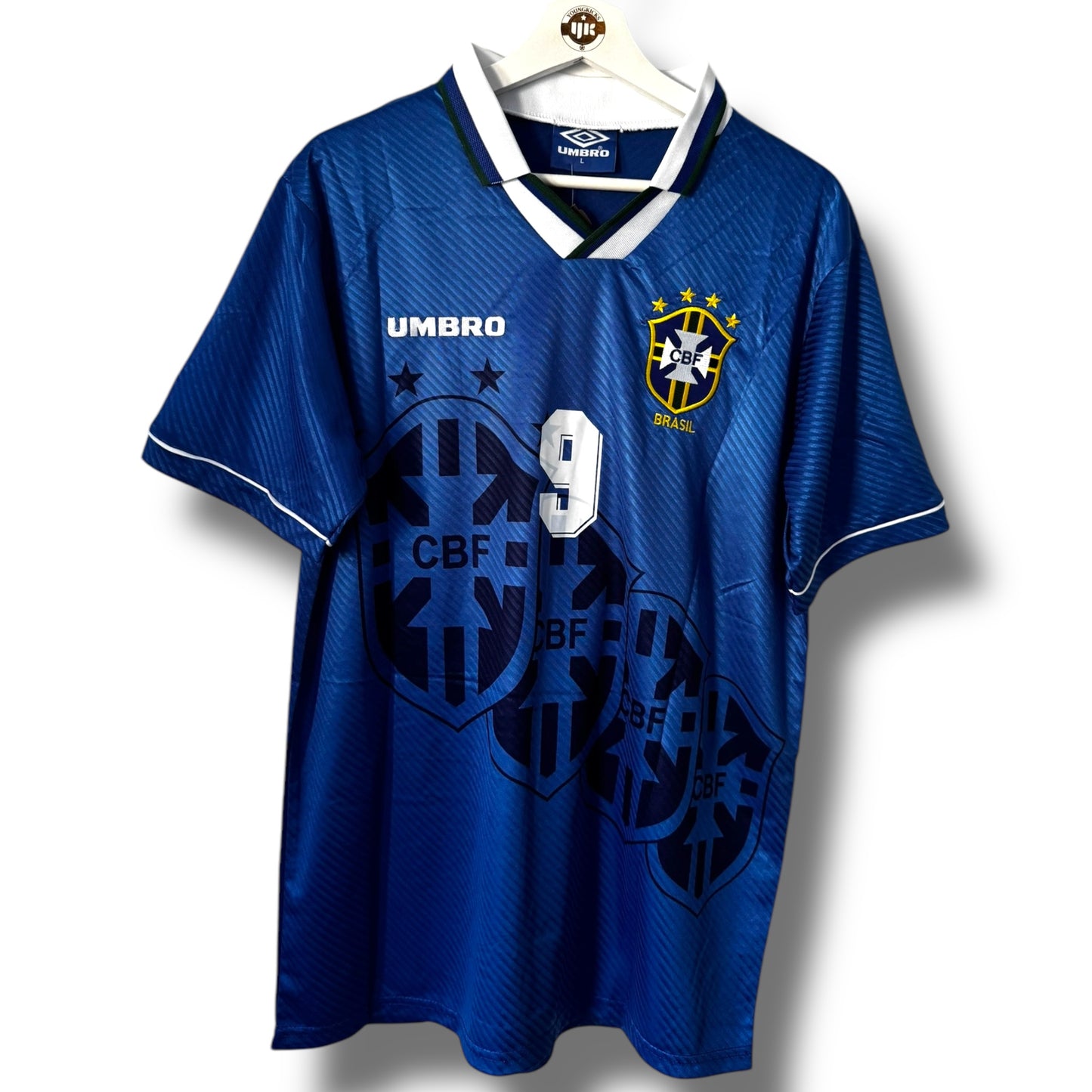 YK Ronaldo Brazil 1994 retro Away Jersey