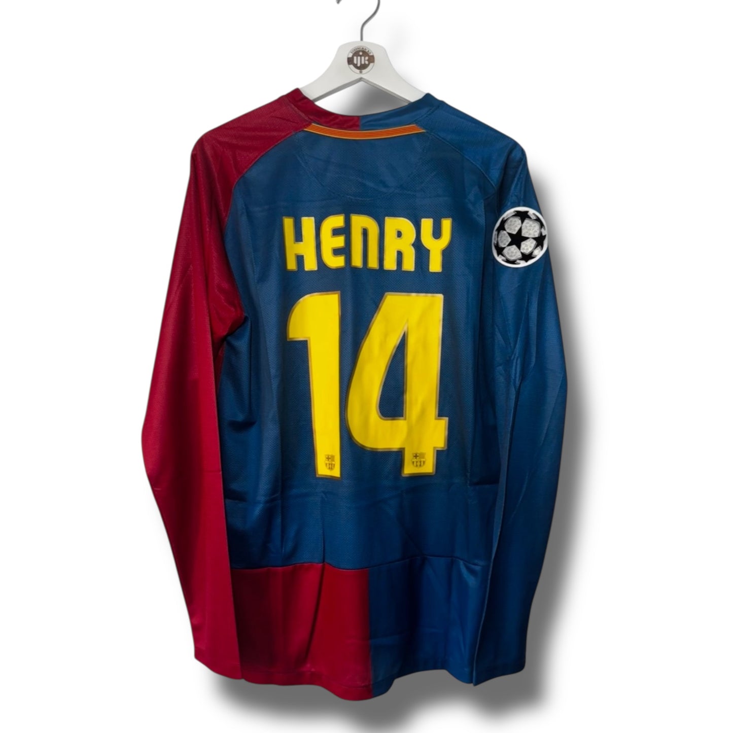 YK Henry Barcelona 2008/09 retro Home Jersey