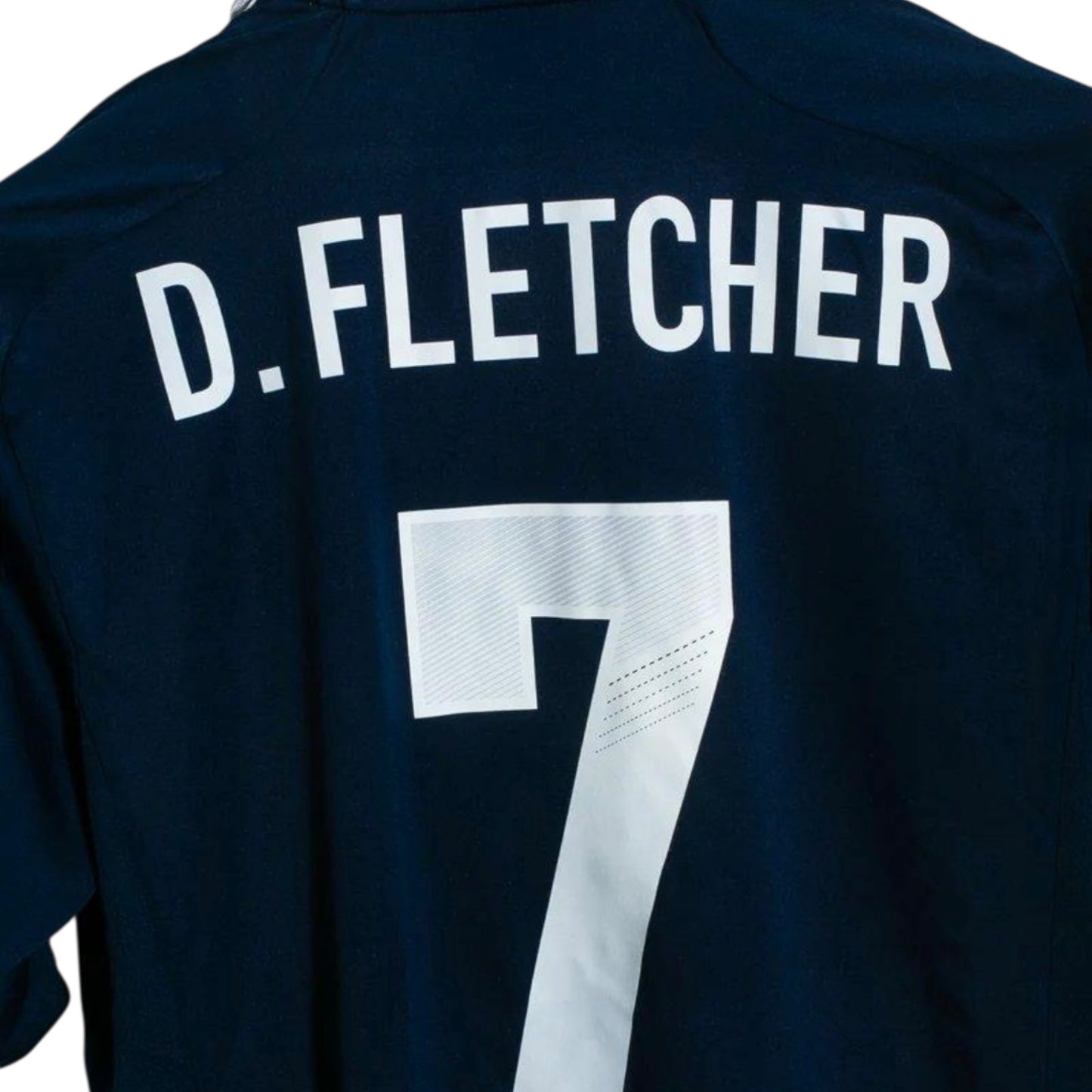 YK Darren Fletcher Scotland 2011/13 retro Home Jersey