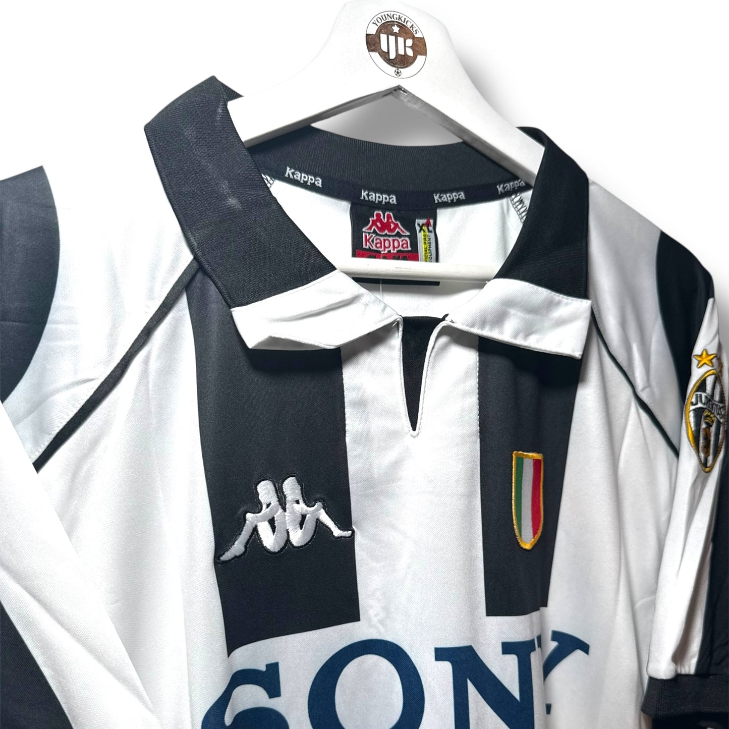 YK Zidane Juventus 1997/98 retro Home Jersey