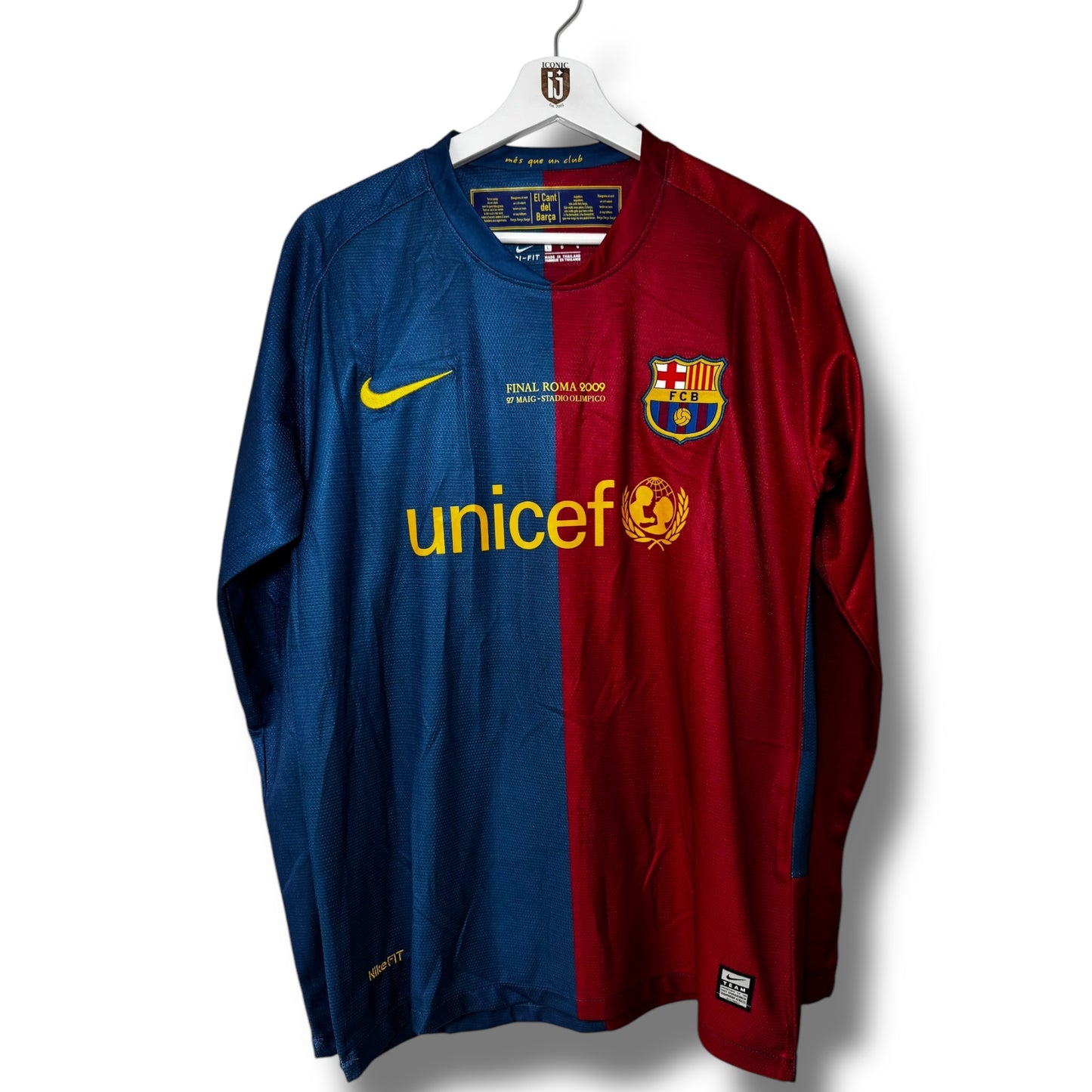YK Xavi Barcelona 2008/09 retro Home Jersey