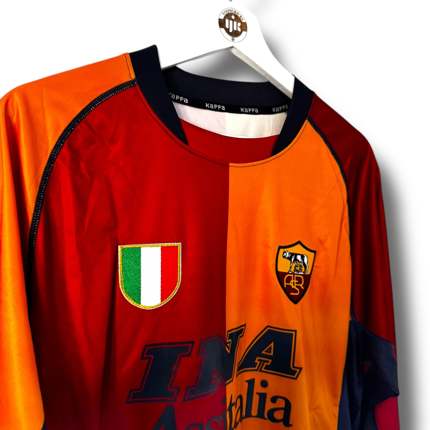 YK Totti Roma 2000/01 retro Home Jersey