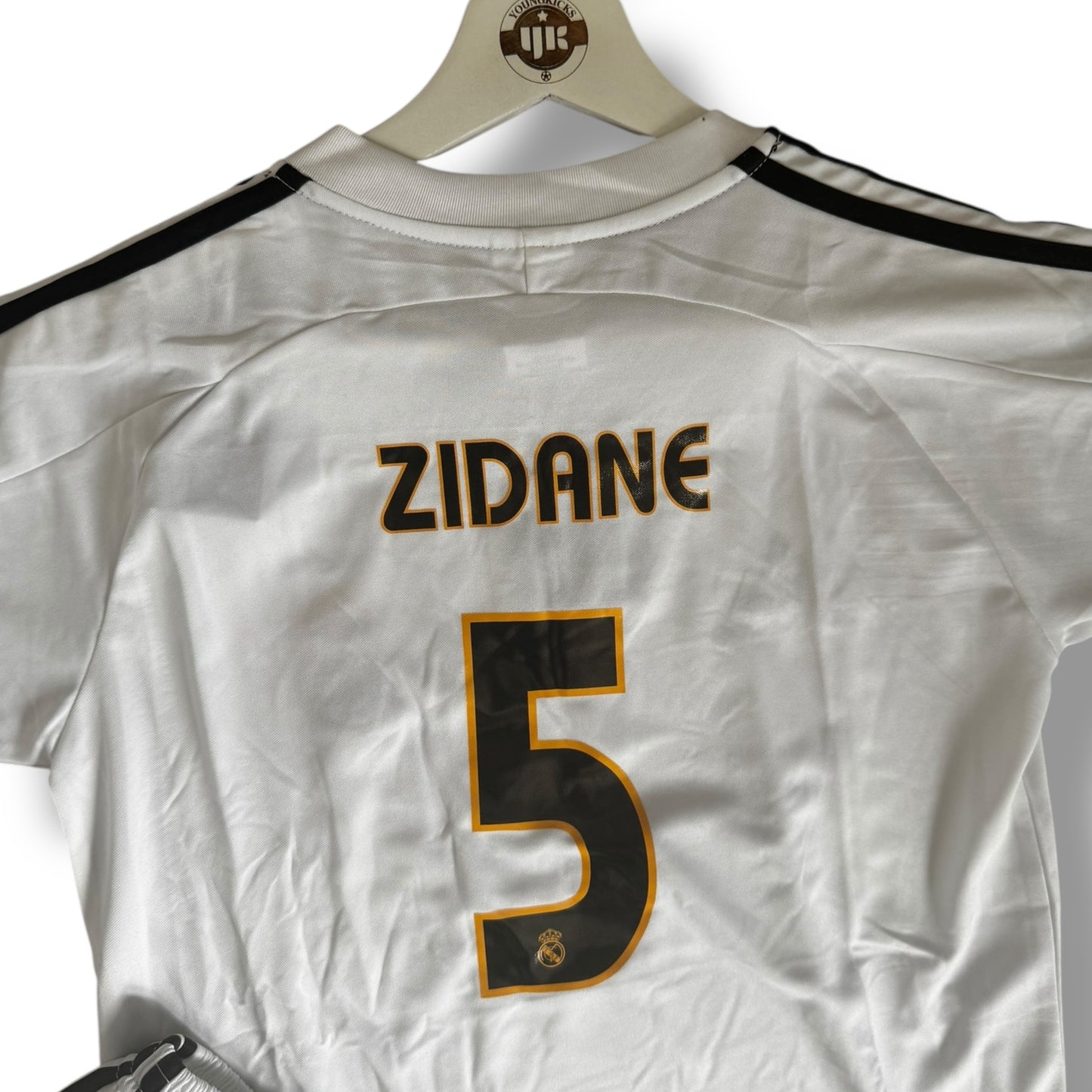 YK Kids Zidane Real Madrid 2003/04 retro Home kit