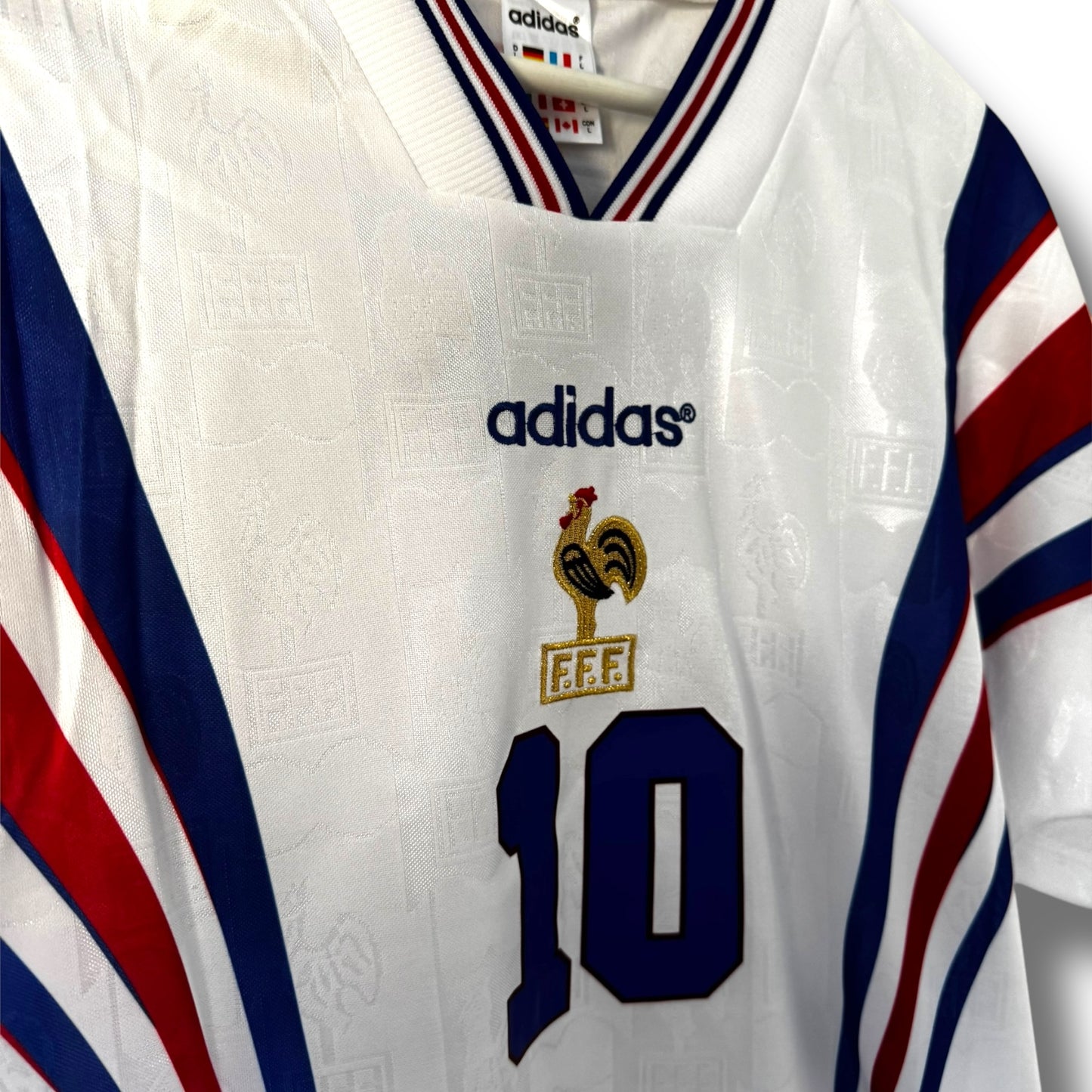 YK Zidane France 1996 retro Away Jersey