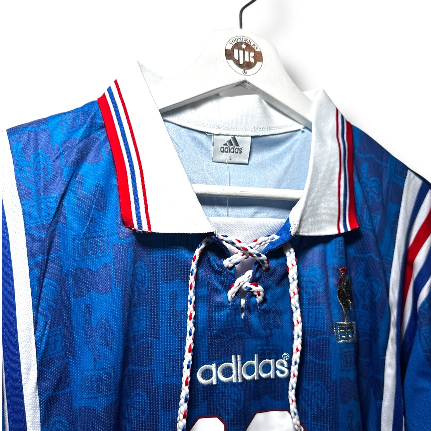 YK Zidane France 1996 retro Home Jersey