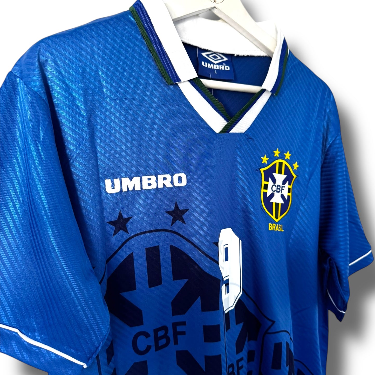 YK Ronaldo Brazil 1994 retro Away Jersey