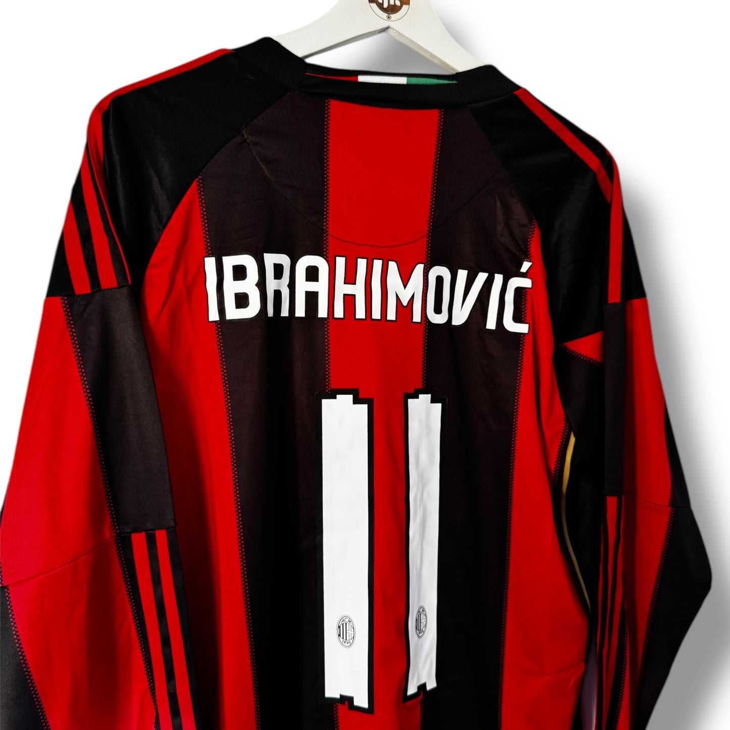 YK Ibrahimovic AC Milan 2010/11 retro Home Jersey