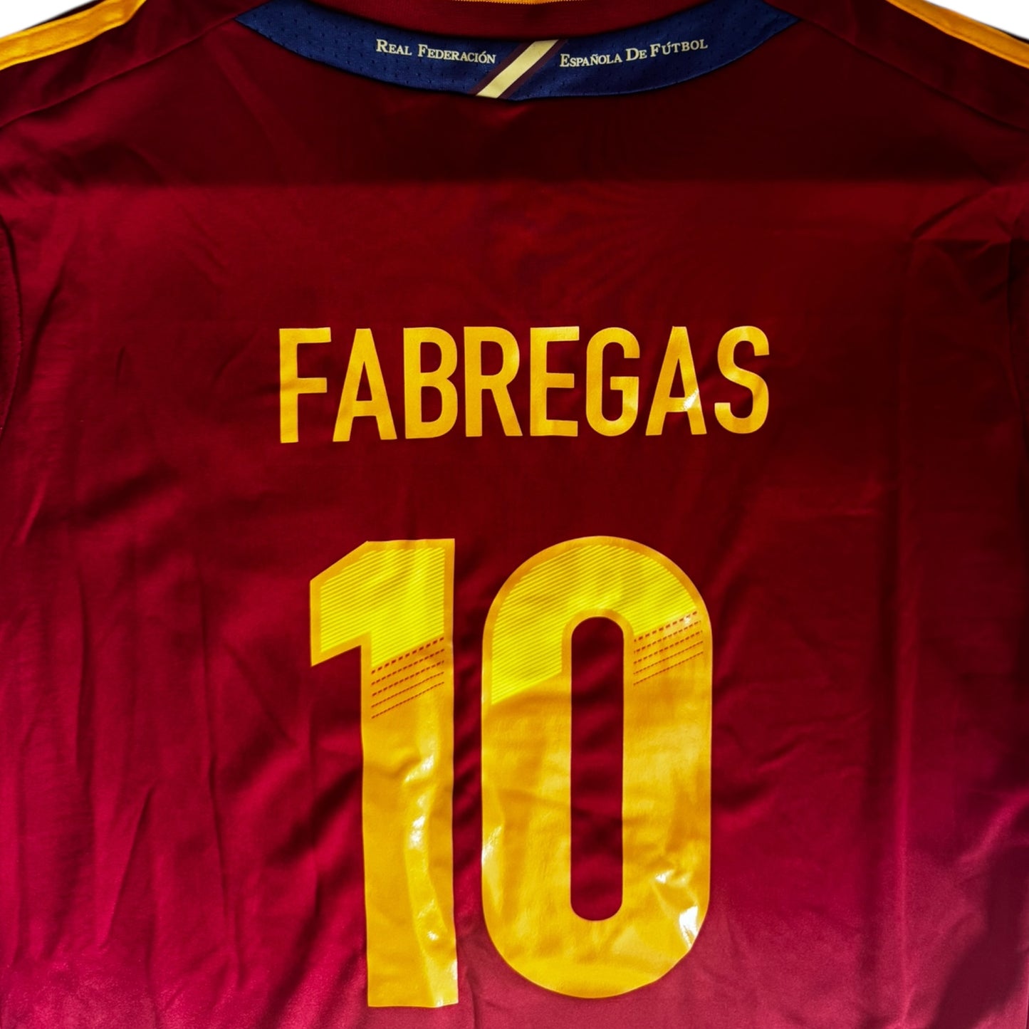 YK Kids Fabregas Spain 2012 retro Home Kit