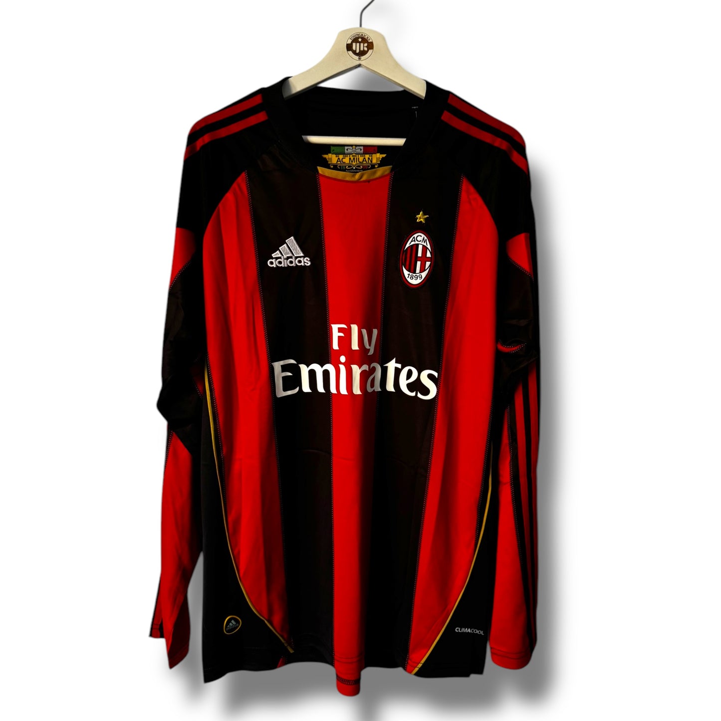 YK Ibrahimovic AC Milan 2010/11 retro Home Jersey