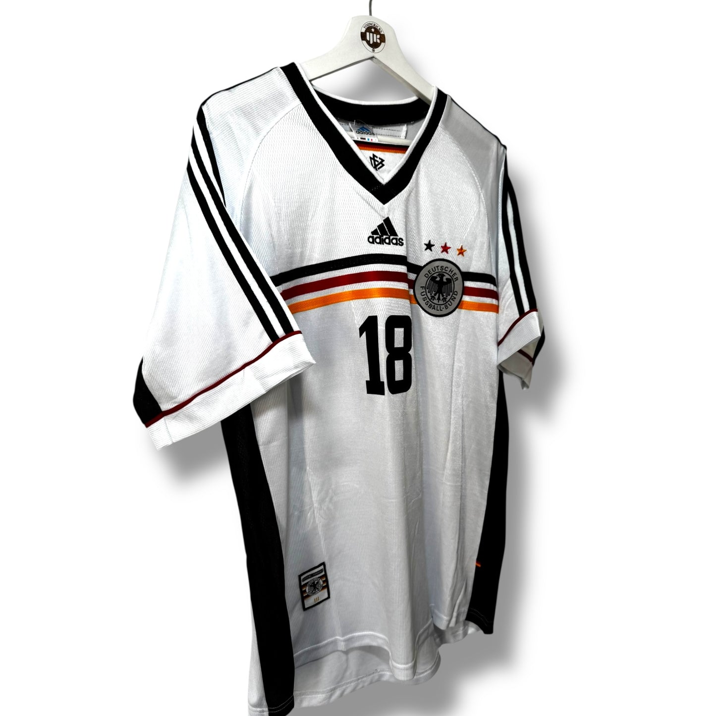 YK Klinsmann Germany 1998 retro Home Jersey