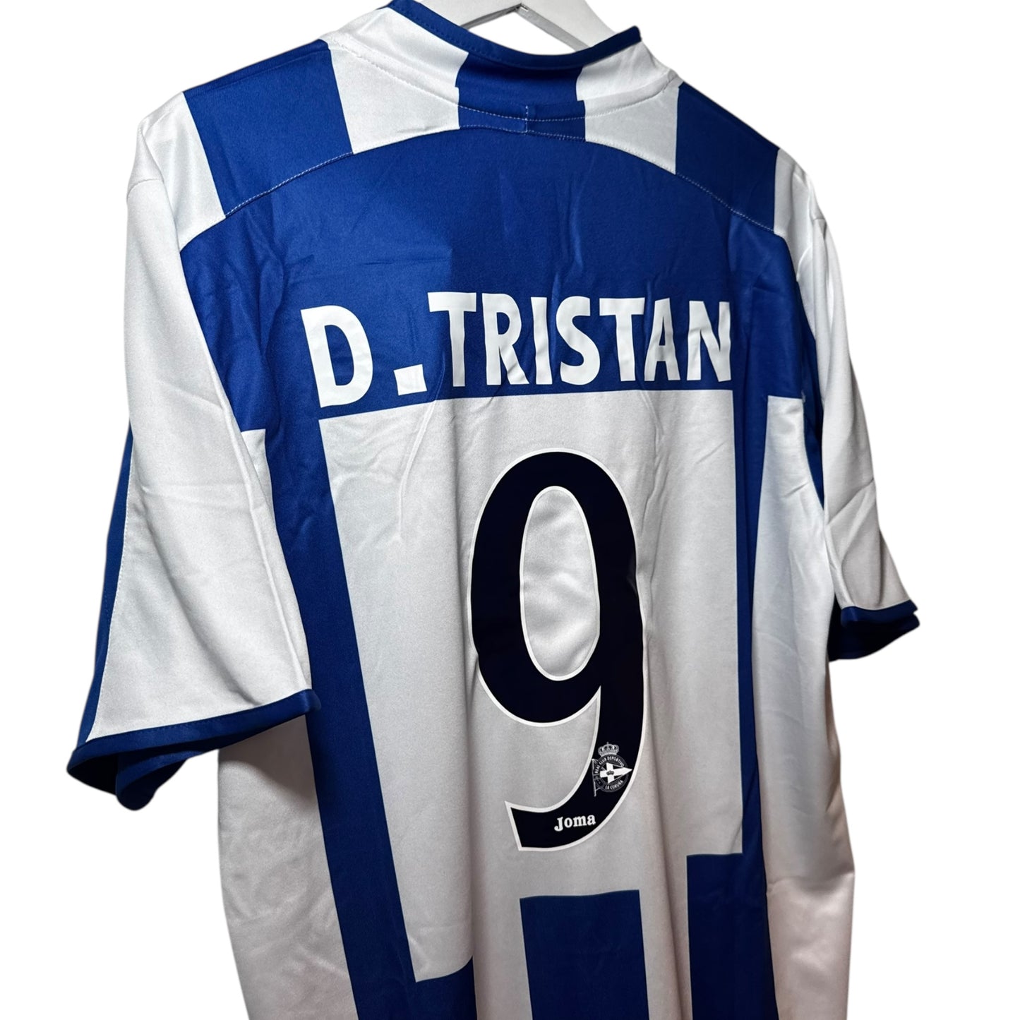 YK Diego Tristan Deportivo La Coruna 2003/04 retro Home Jersey