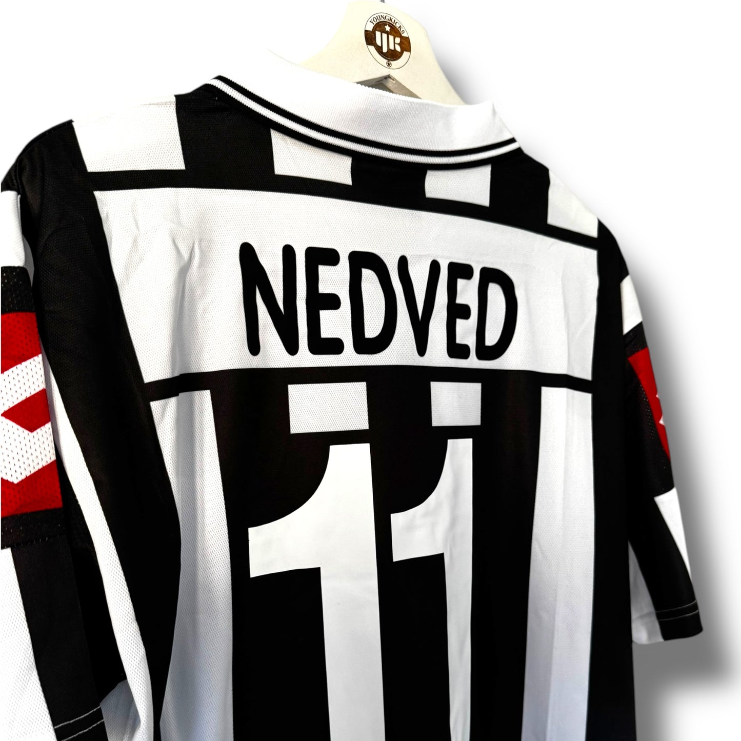 YK Nedved Juventus 2001/02 retro Home Jersey