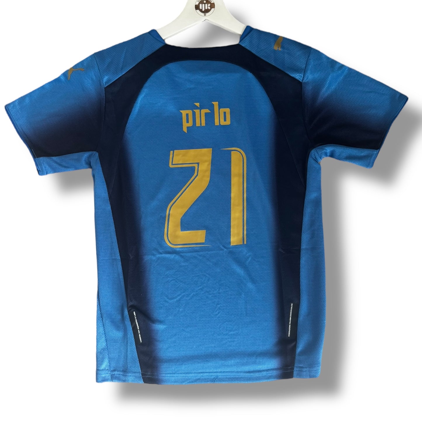 YK Kids Pirlo Italy 2006 retro Home Kit
