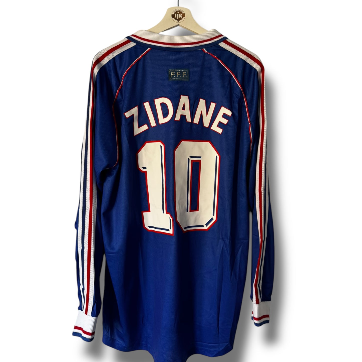 YK Zidane France 1998 World Cup retro Home Jersey