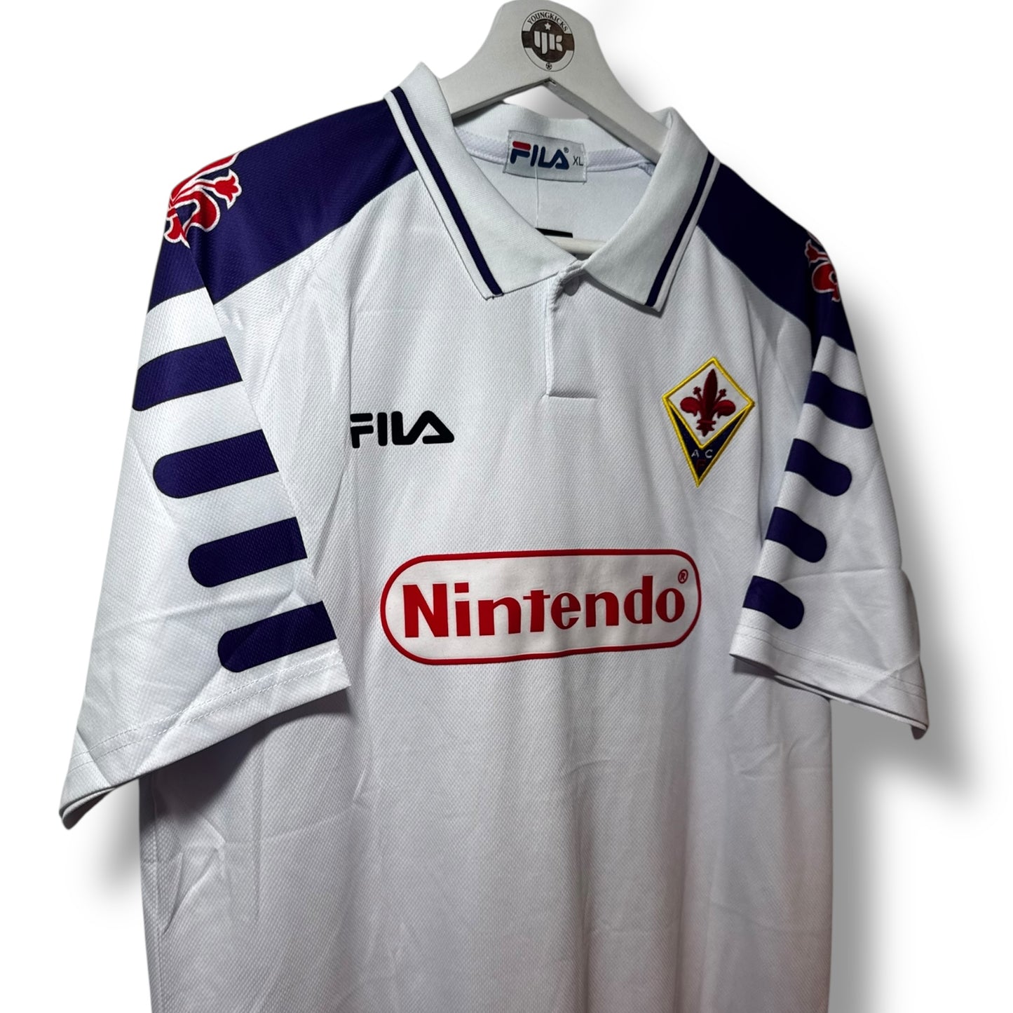 YK Batistuta Fiorentina 1998/99 retro Away Jersey
