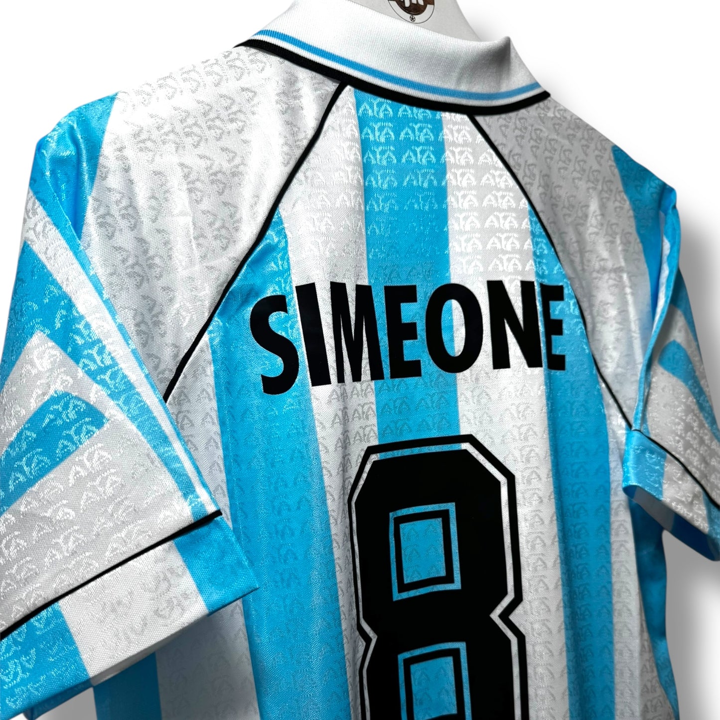 YK Simeone Argentina 1996 retro Home Jersey