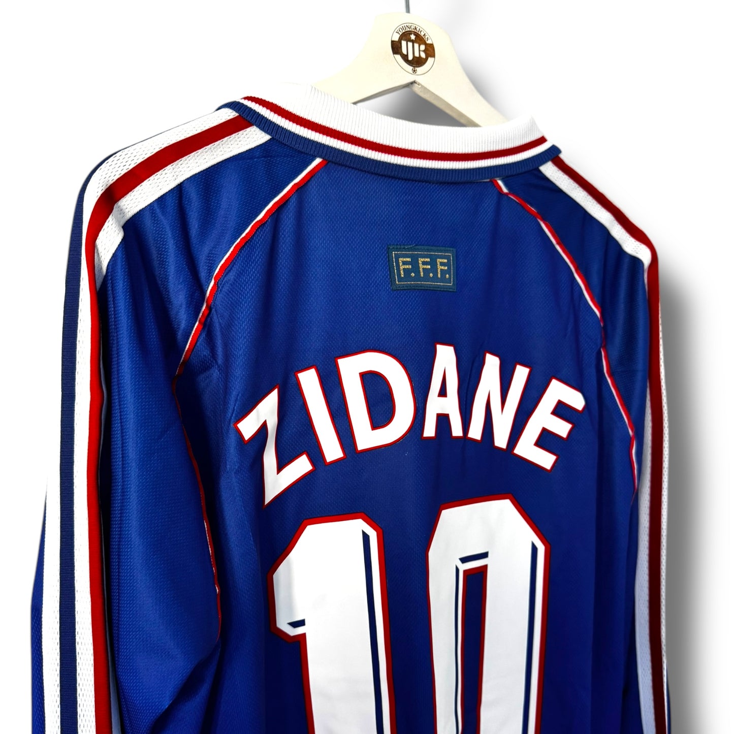 YK Zidane France 1998 World Cup retro Home Jersey