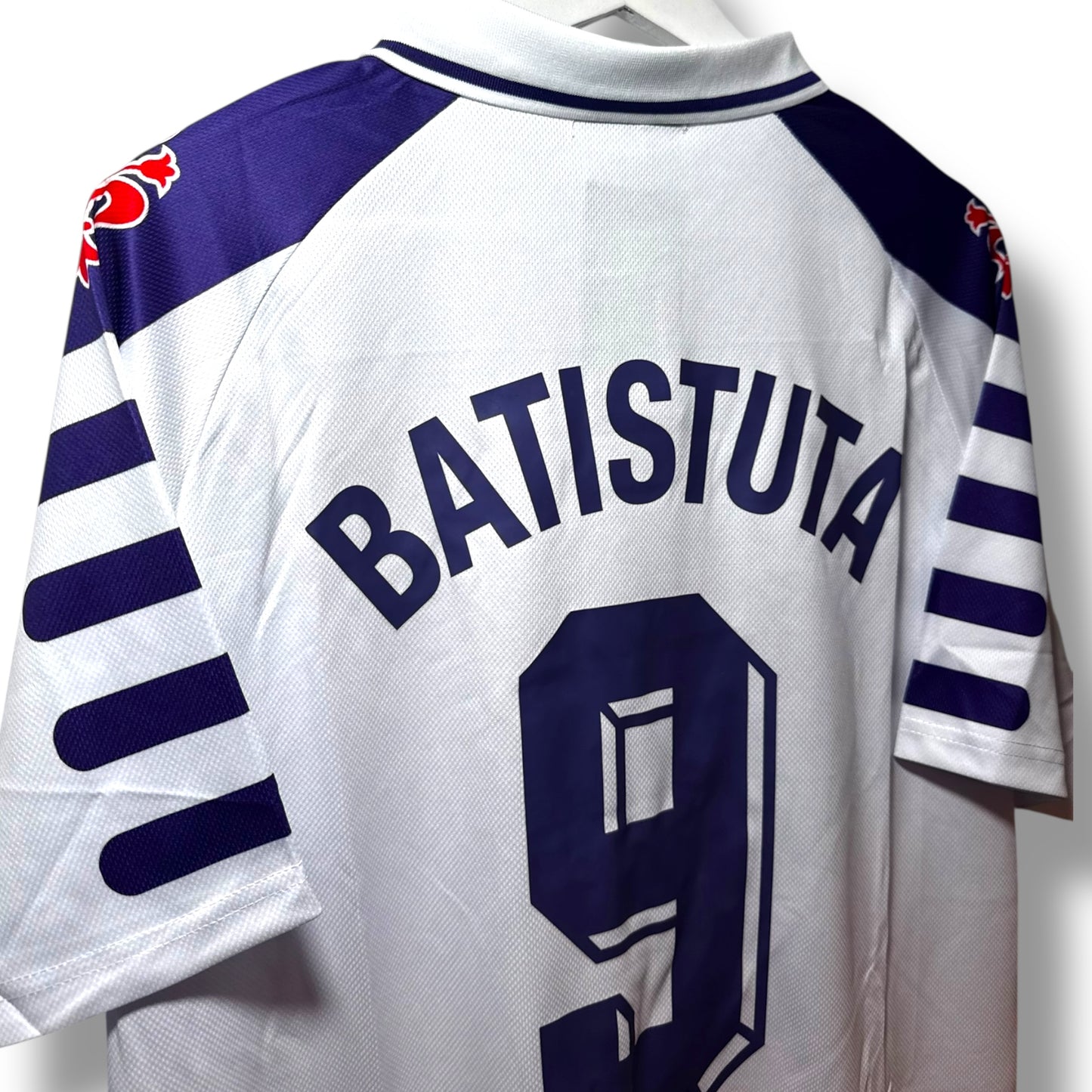 YK Batistuta Fiorentina 1998/99 retro Away Jersey