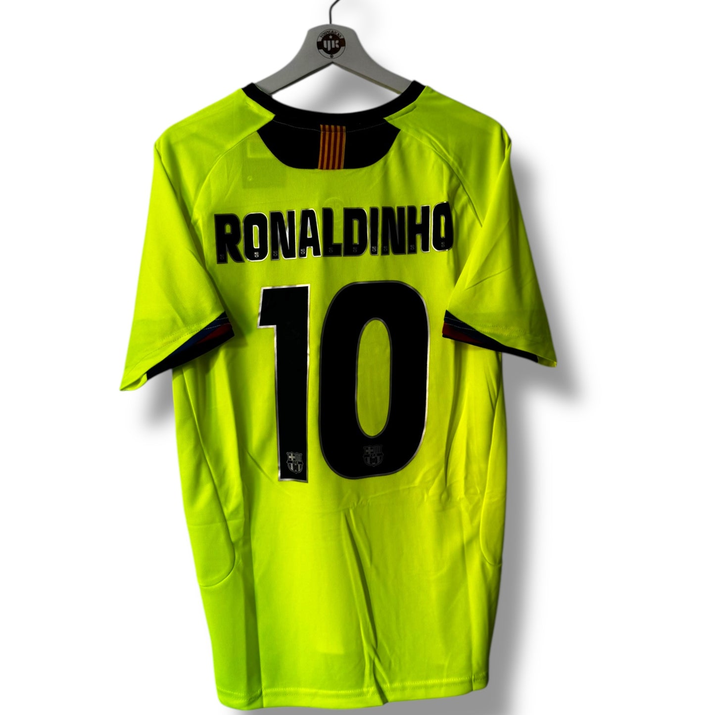 YK Ronaldinho Barcelona 2005/06 retro Away Jersey