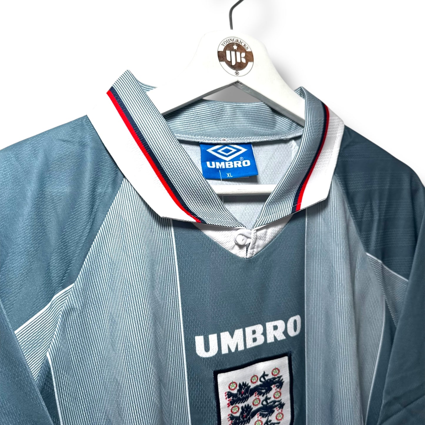 YK Shearer England 1996 retro Away Jersey