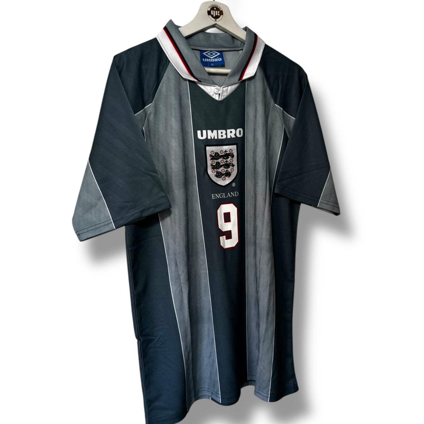 YK Shearer England 1996 retro Away Jersey