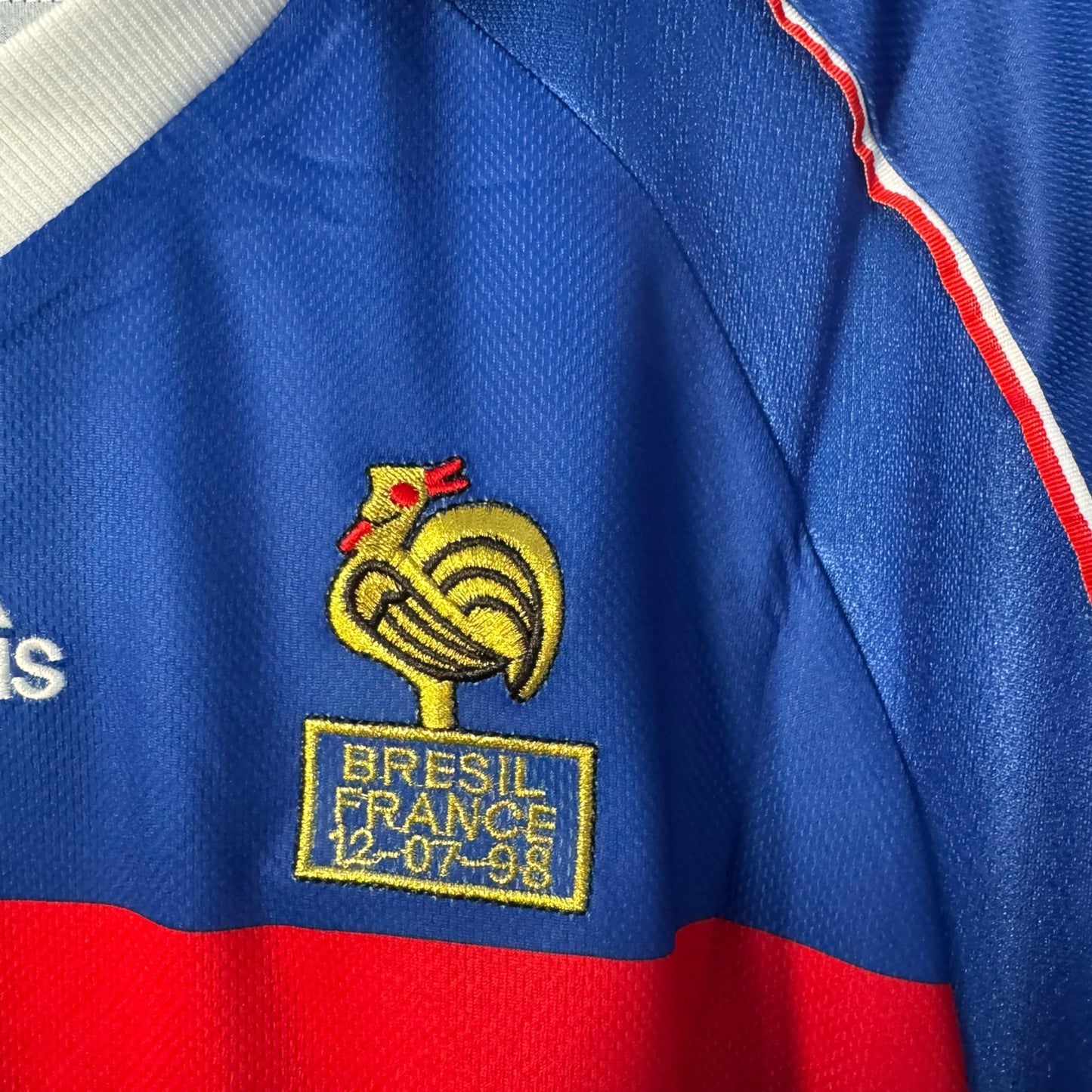 YK Zidane France 1998 World Cup retro Home Jersey