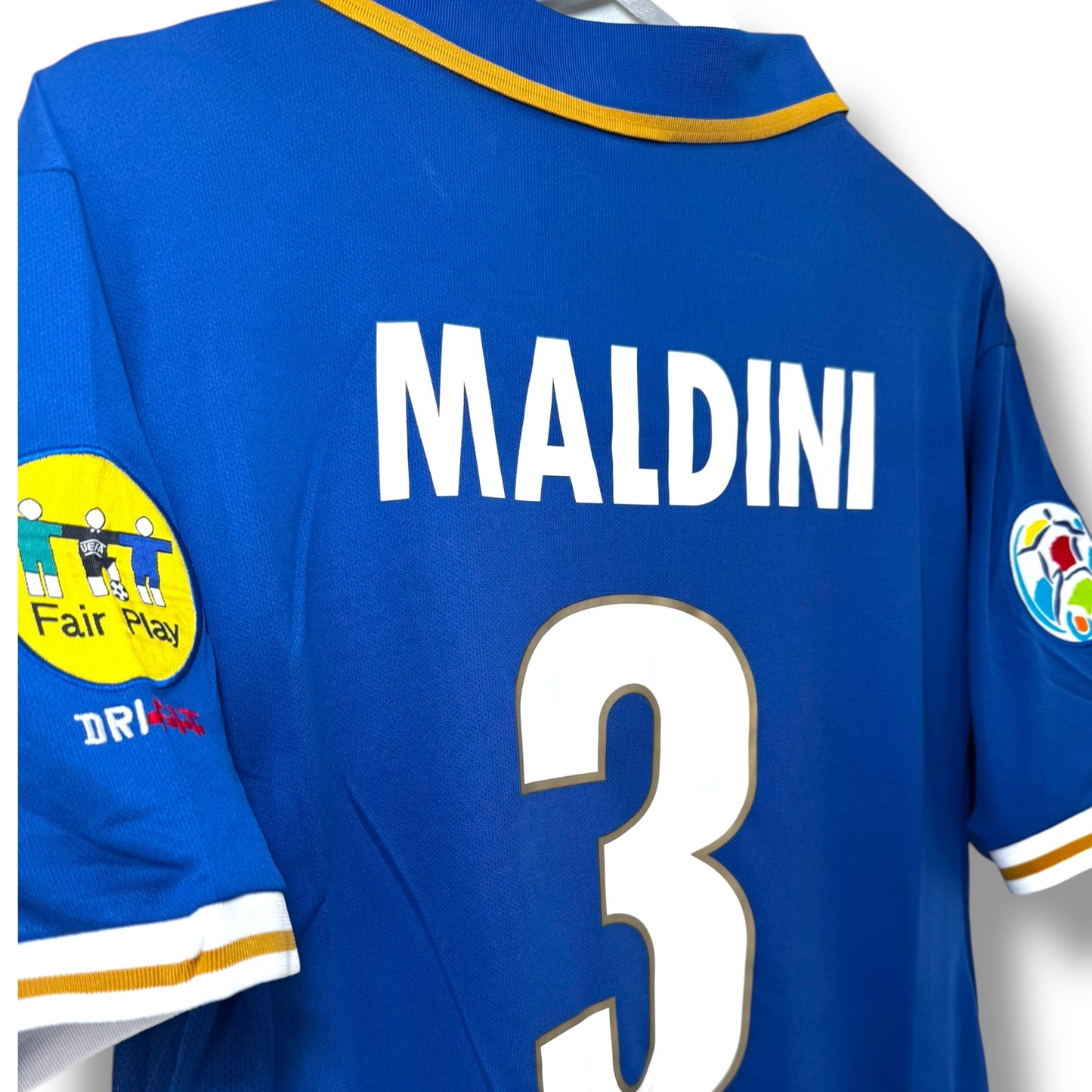 YK Maldini Italy 1996 retro Home Jersey