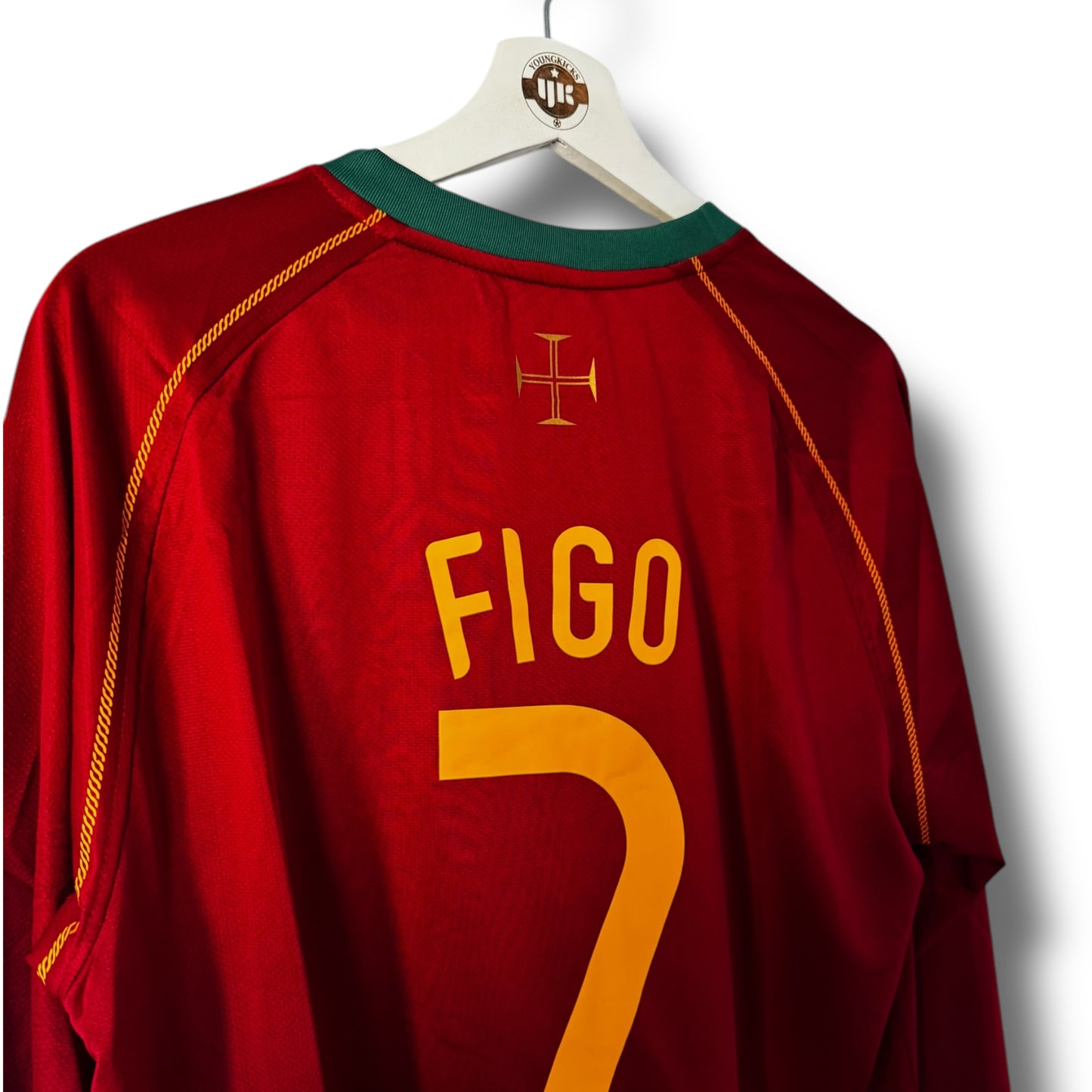 YK Figo Portugal retro 2006 retro Home Jersey