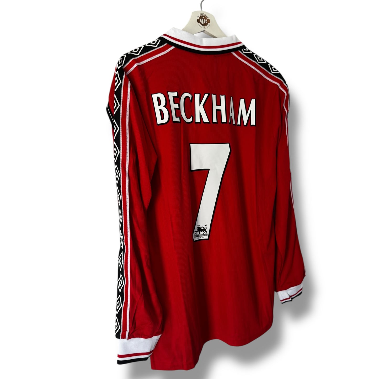 YK David Beckham 1998/99 retro Home Treble Winning Jersey